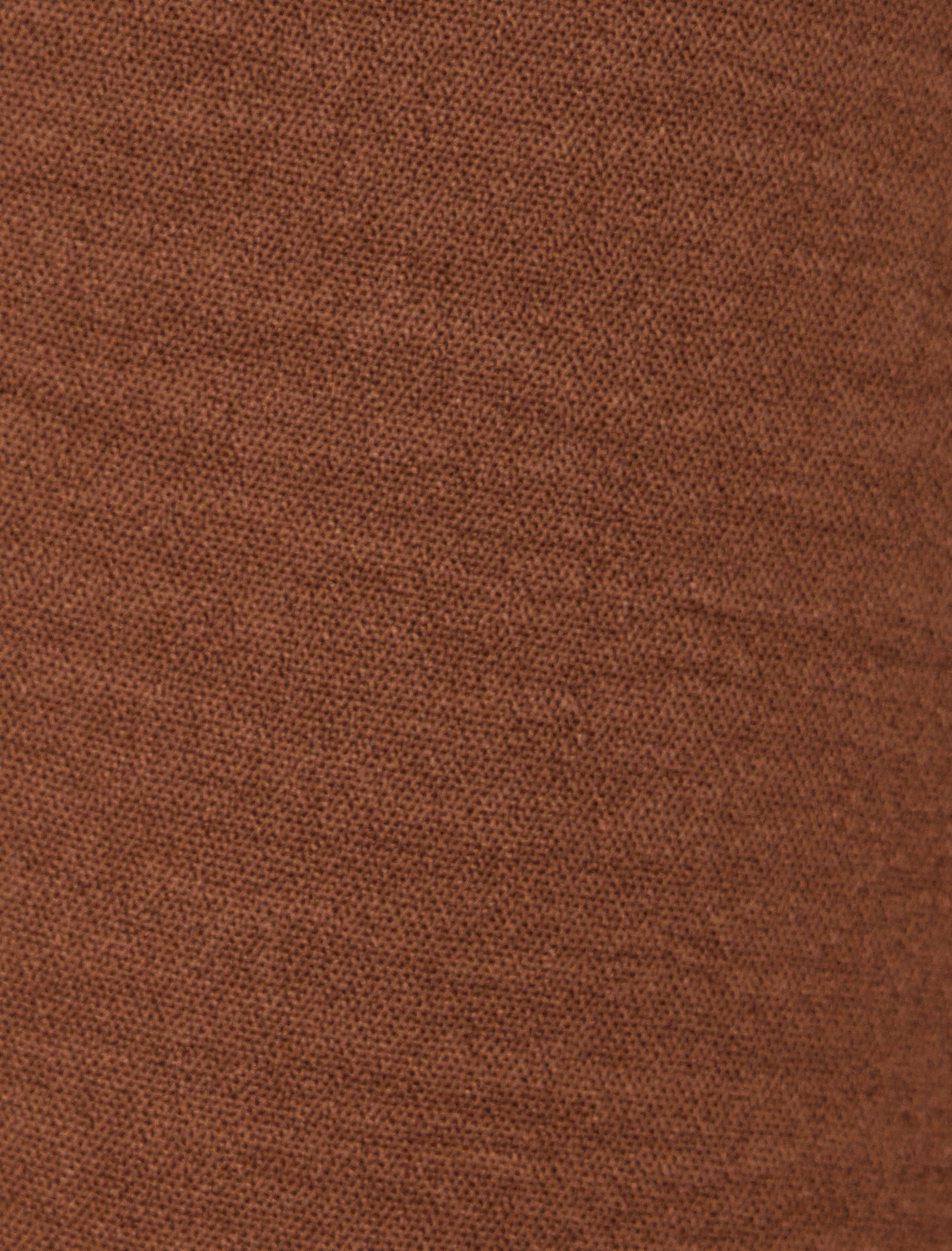   Kruvaze Metal Aksesuarlı Standart Bel Midi Etek