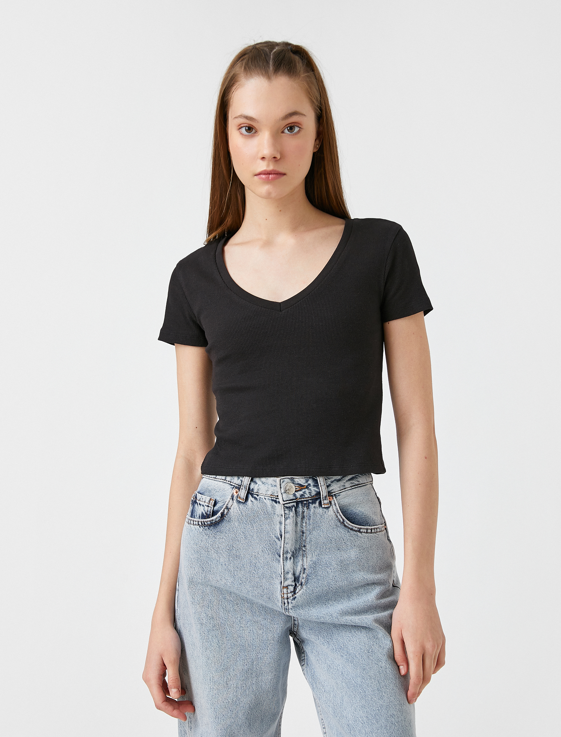   Kısa Kollu Basic Tişört