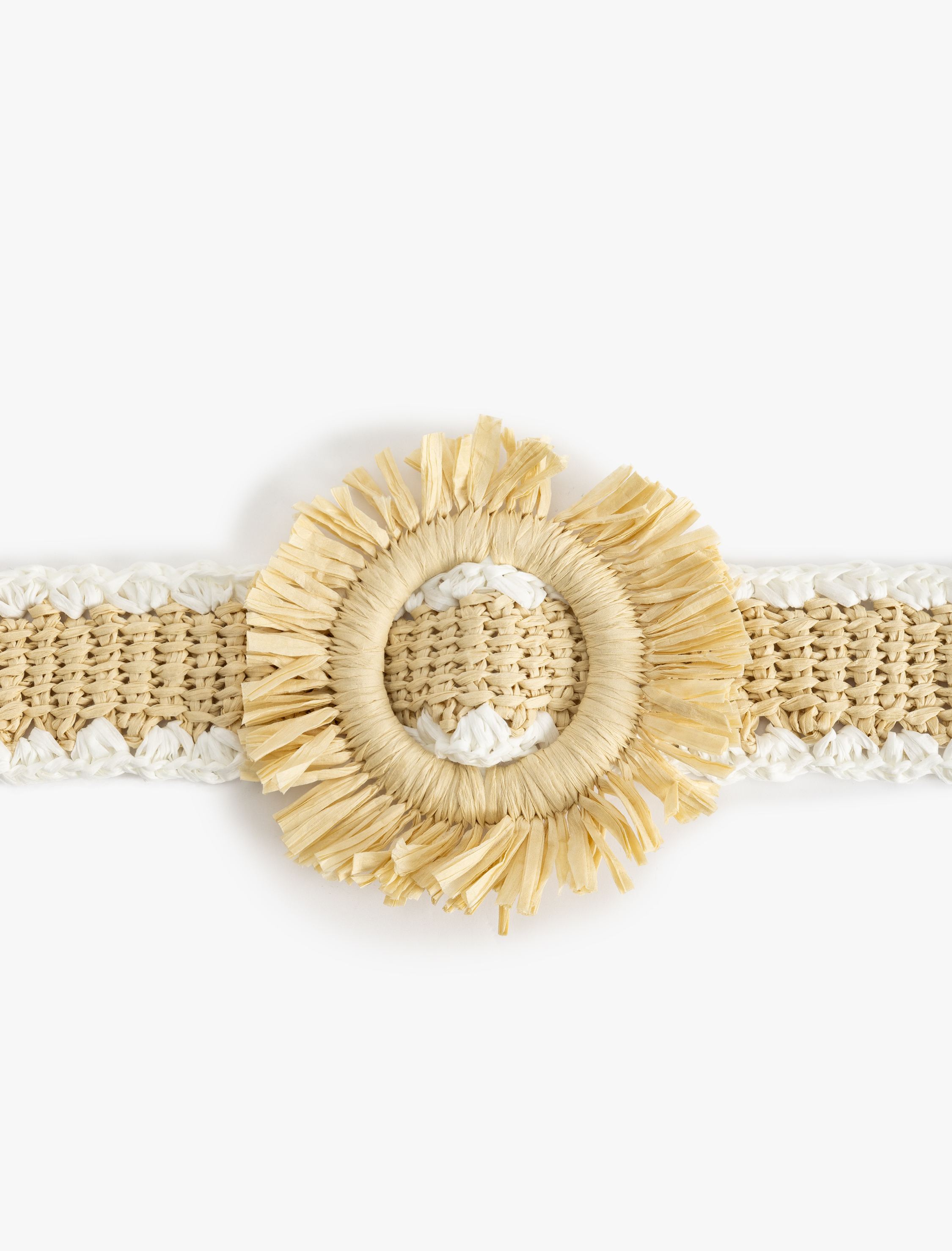  Kadın Koton X Melis Ağazat - Püsküllü Hasır Kemer