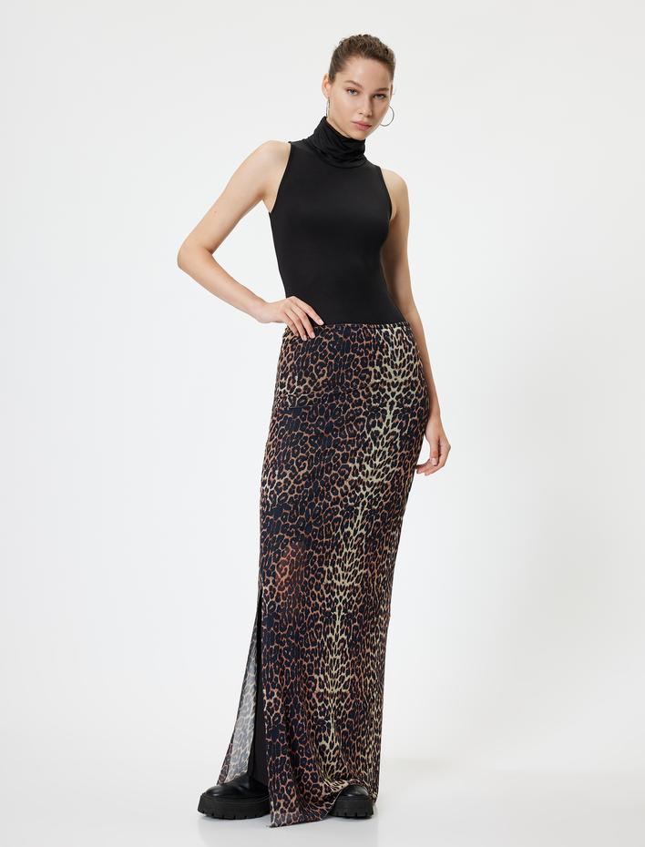  Boğazlı Atlet Kolsuz Slim Fit