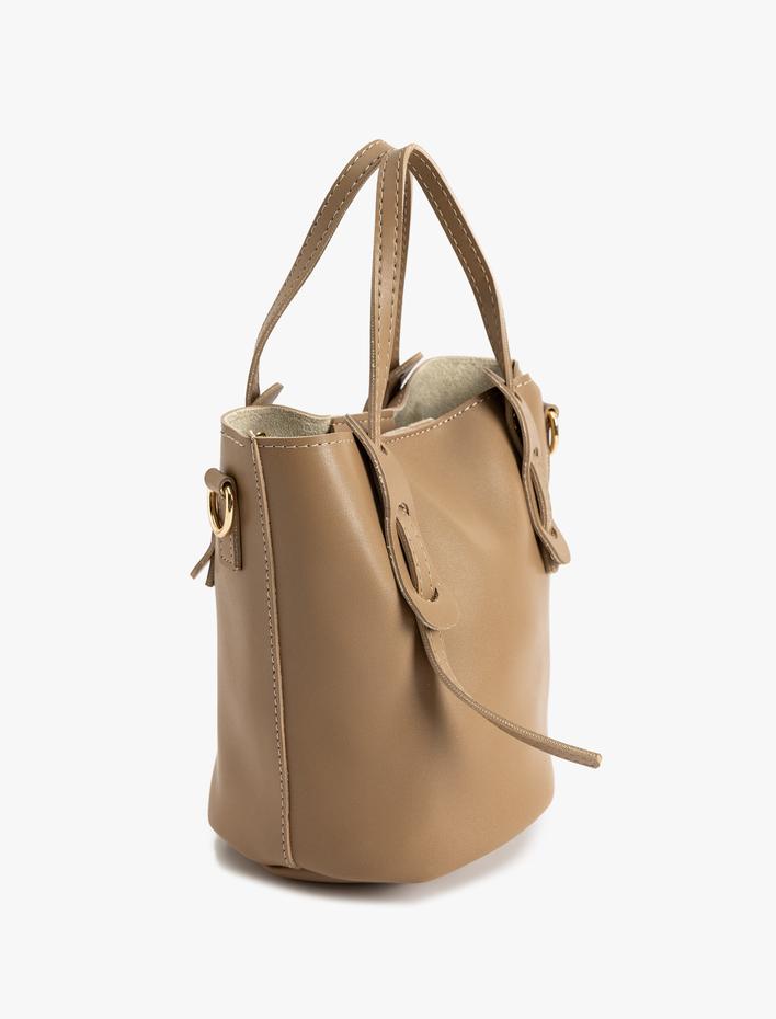 Kadın Tote Çanta Uzun Saplı Suni Deri