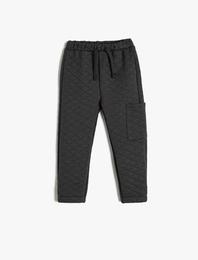 Basic Kapitone Jogger Eşofman Altı Cepli