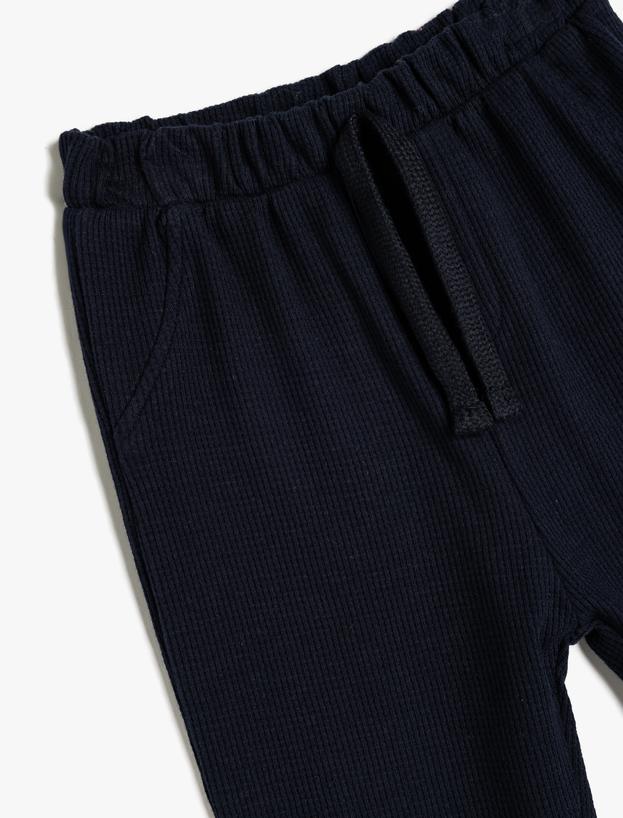 Basic Jogger Eşofman Altı Beli Lastikli_2