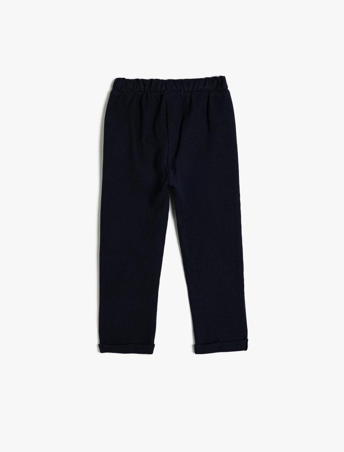 Erkek Bebek Basic Jogger Eşofman Altı Beli Lastikli