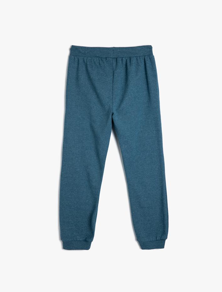 Erkek Çocuk Basic Jogger Eşofman Altı Beli Bağlamalı Cepli
