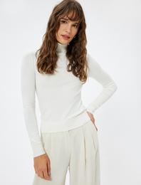 Basic Balıkçı Yaka Triko Kazak