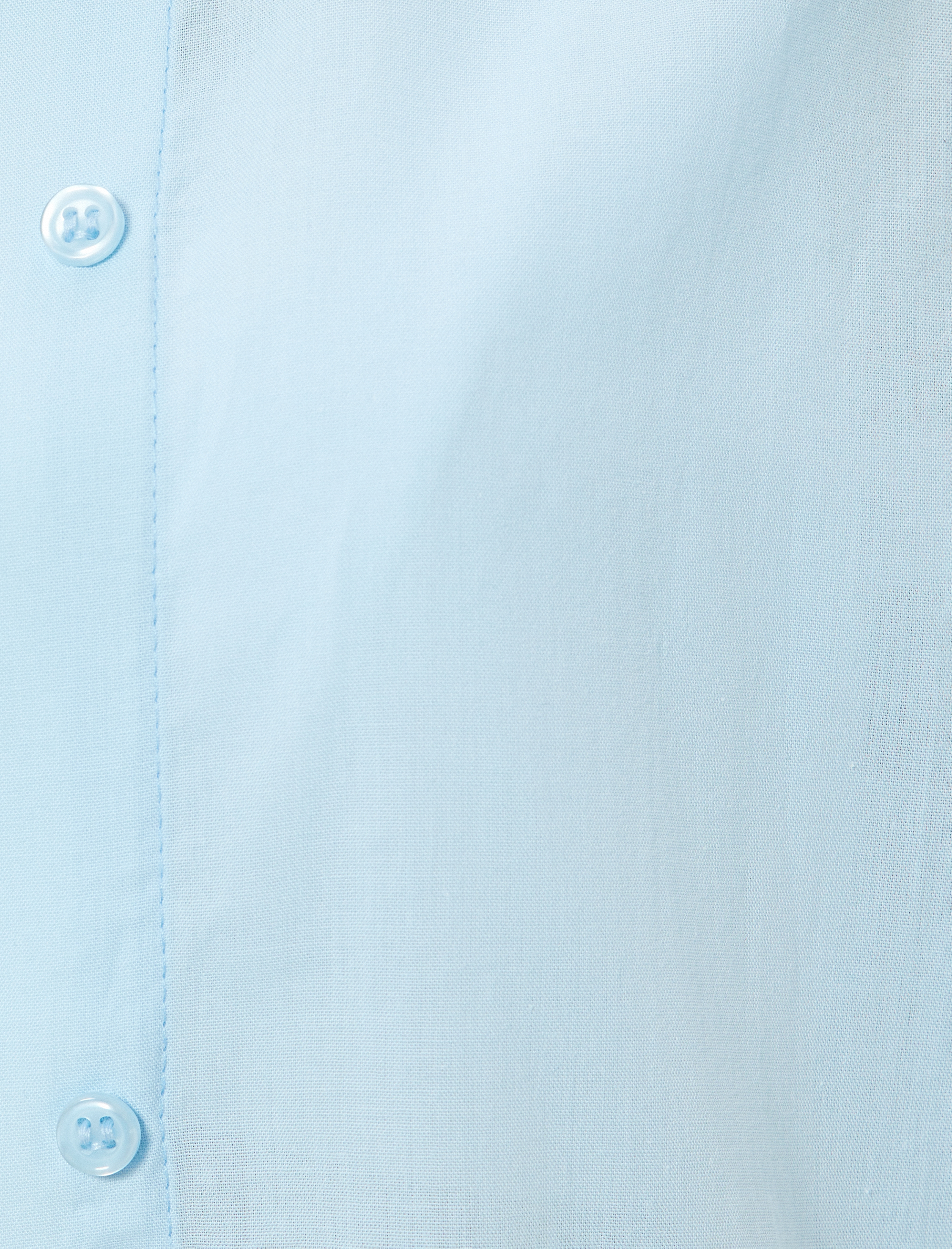   Gömlek Plaj Elbisesi Arkası Baskılı Midi Boy Uzun Kollu Bol Kalıp Pamuklu