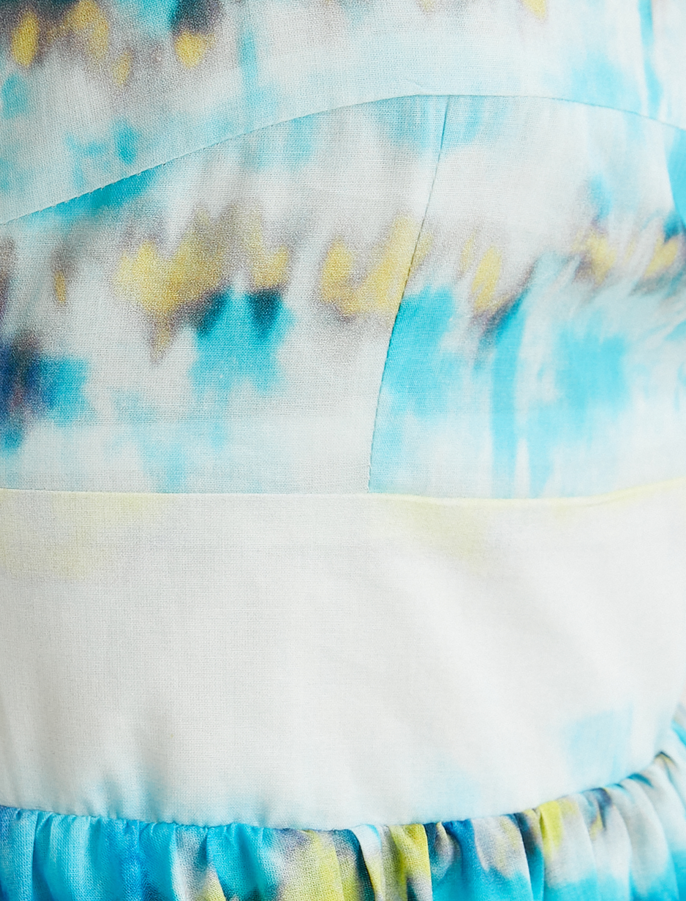 Koton X Şahika Ercümen - Midi Askılı Kloş Elbise Astarlı Arkası Pencere Detaylı