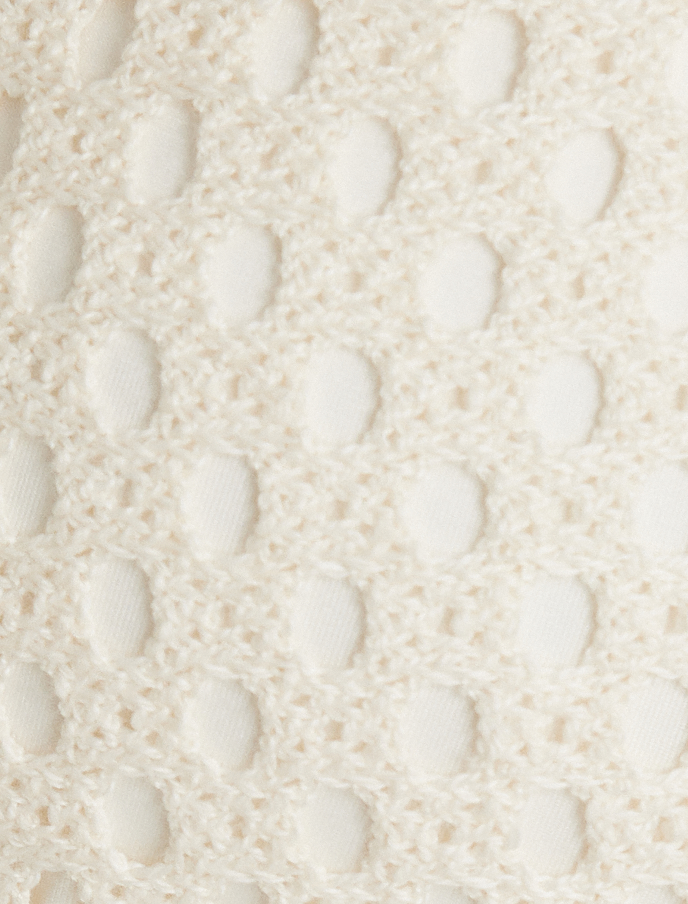   Koton X Şahika Ercümen - Kroşe Crop Üst Kolsuz Hafif Dik Yaka