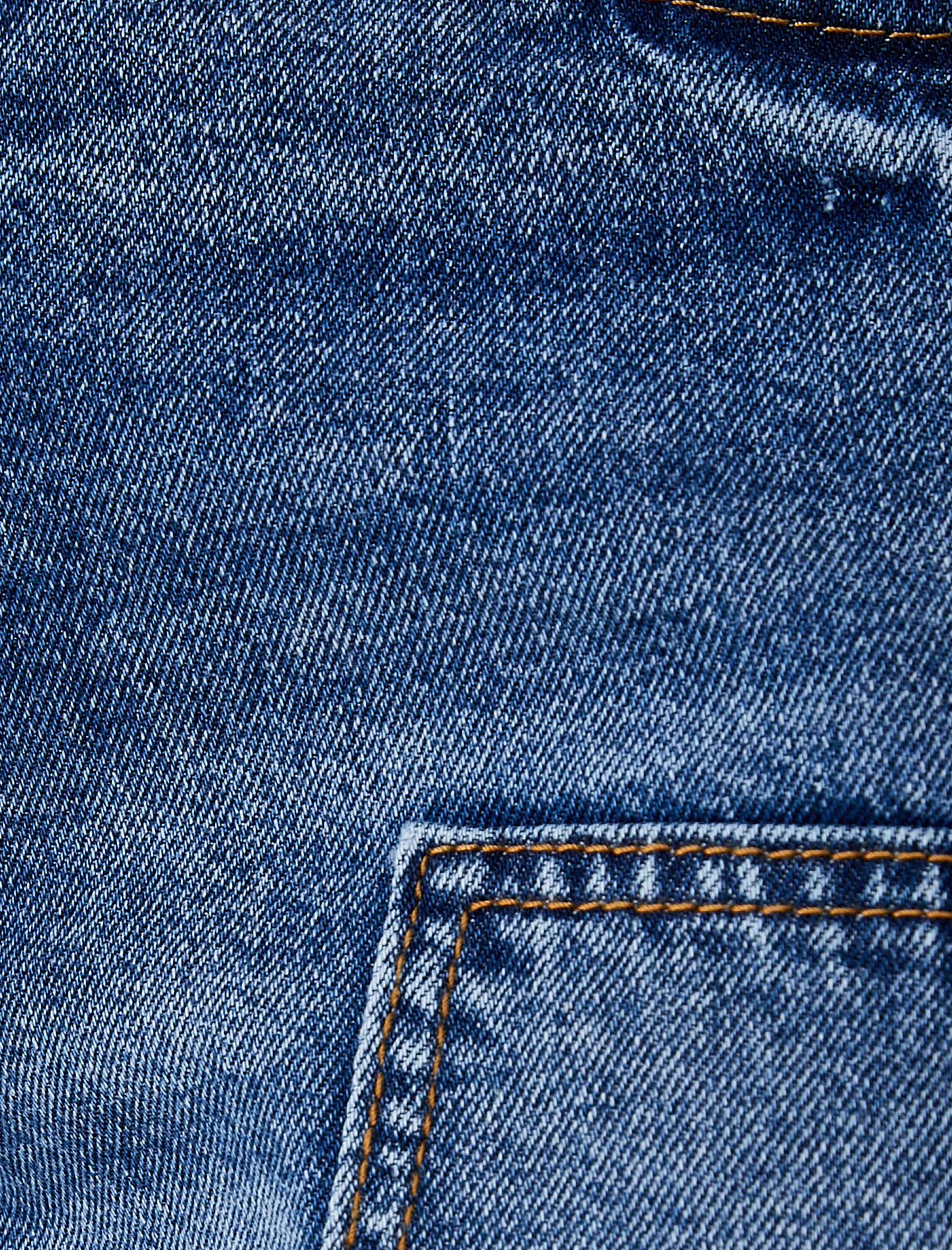   Carpenter Kot Şort Bol Kalıp Bermuda Cep Detaylı Pamuklu