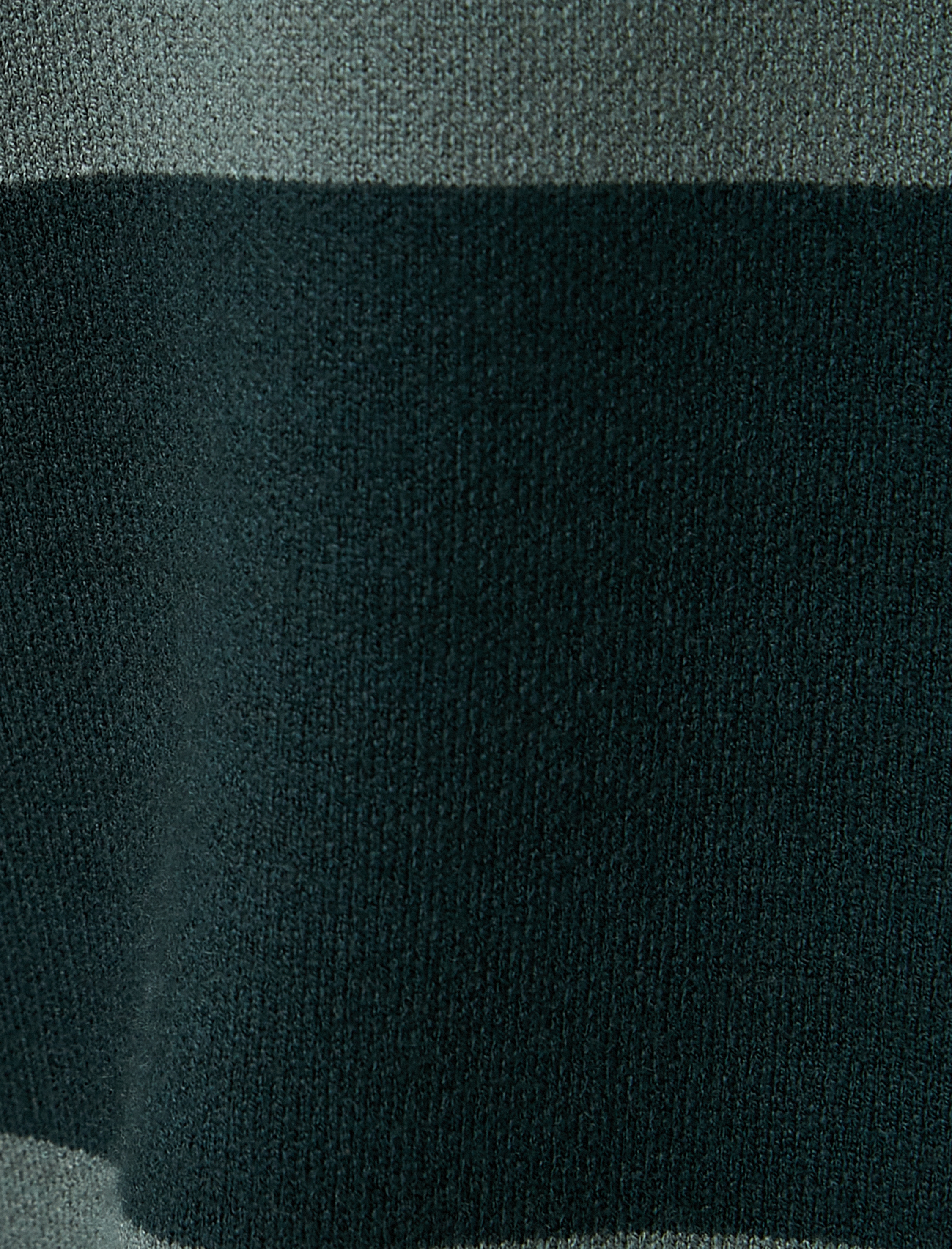   Bisiklet Yaka Kazak Triko Uzun Kollu