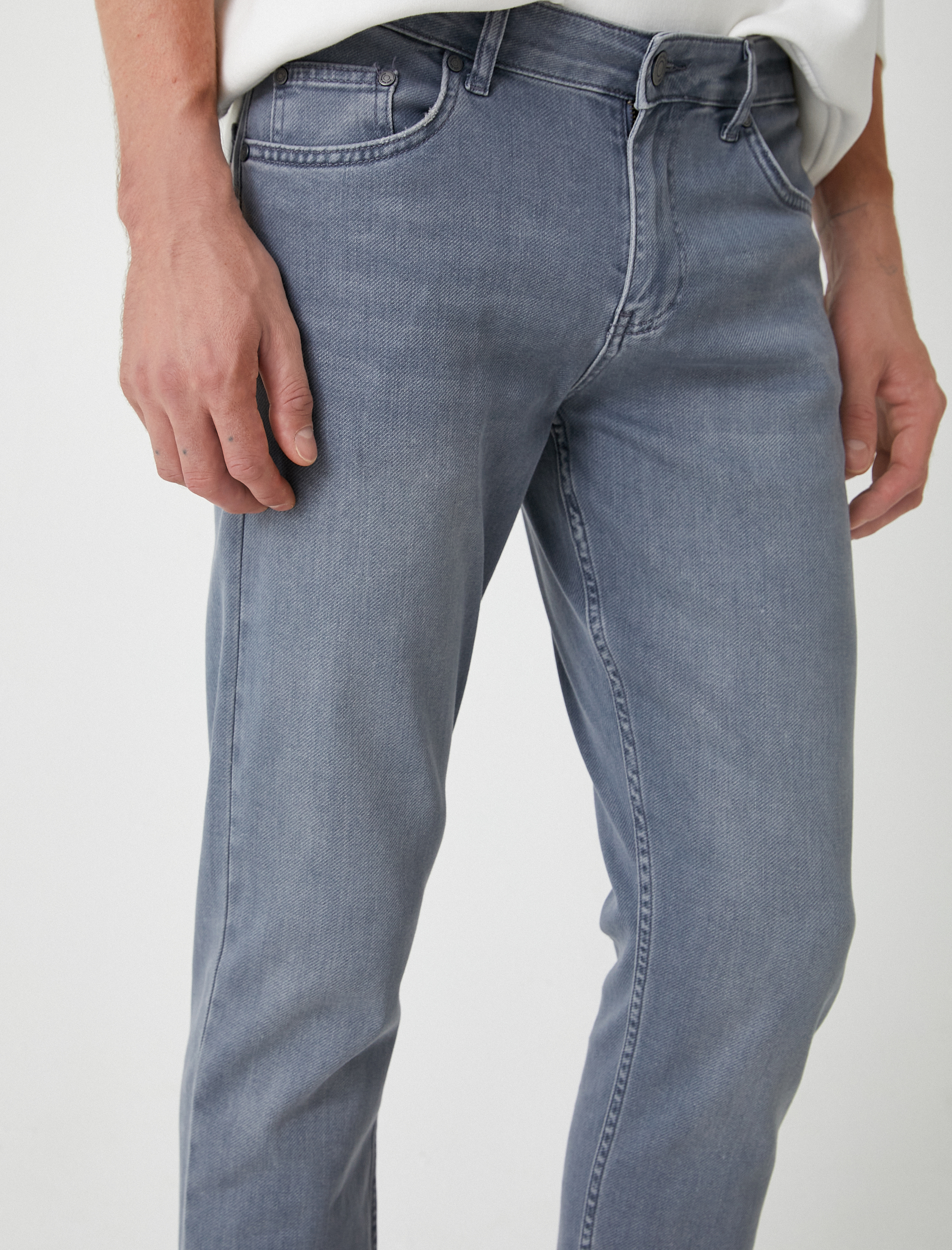   Slim Fit Standart Bel Kot Pantolon - Brad Jean
