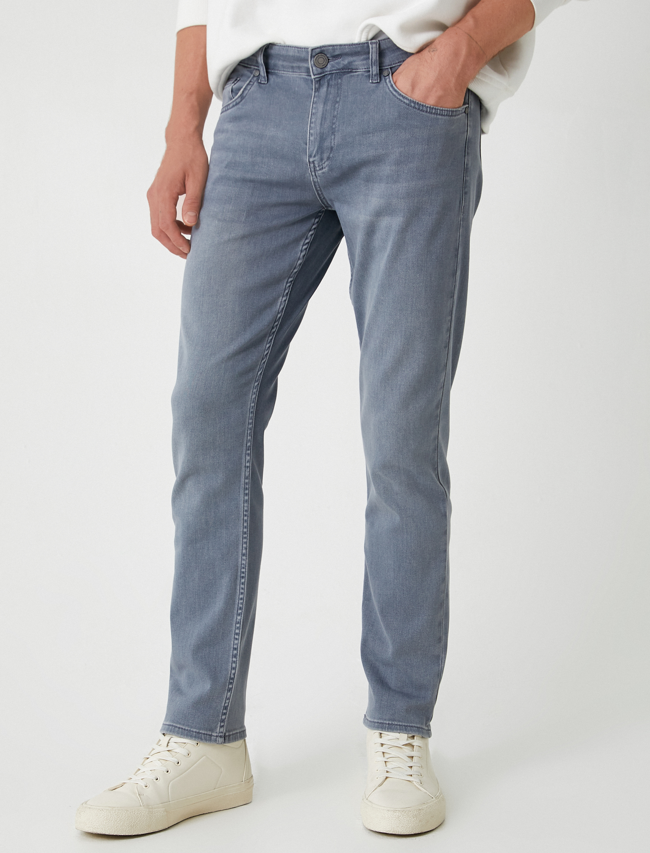   Slim Fit Standart Bel Kot Pantolon - Brad Jean