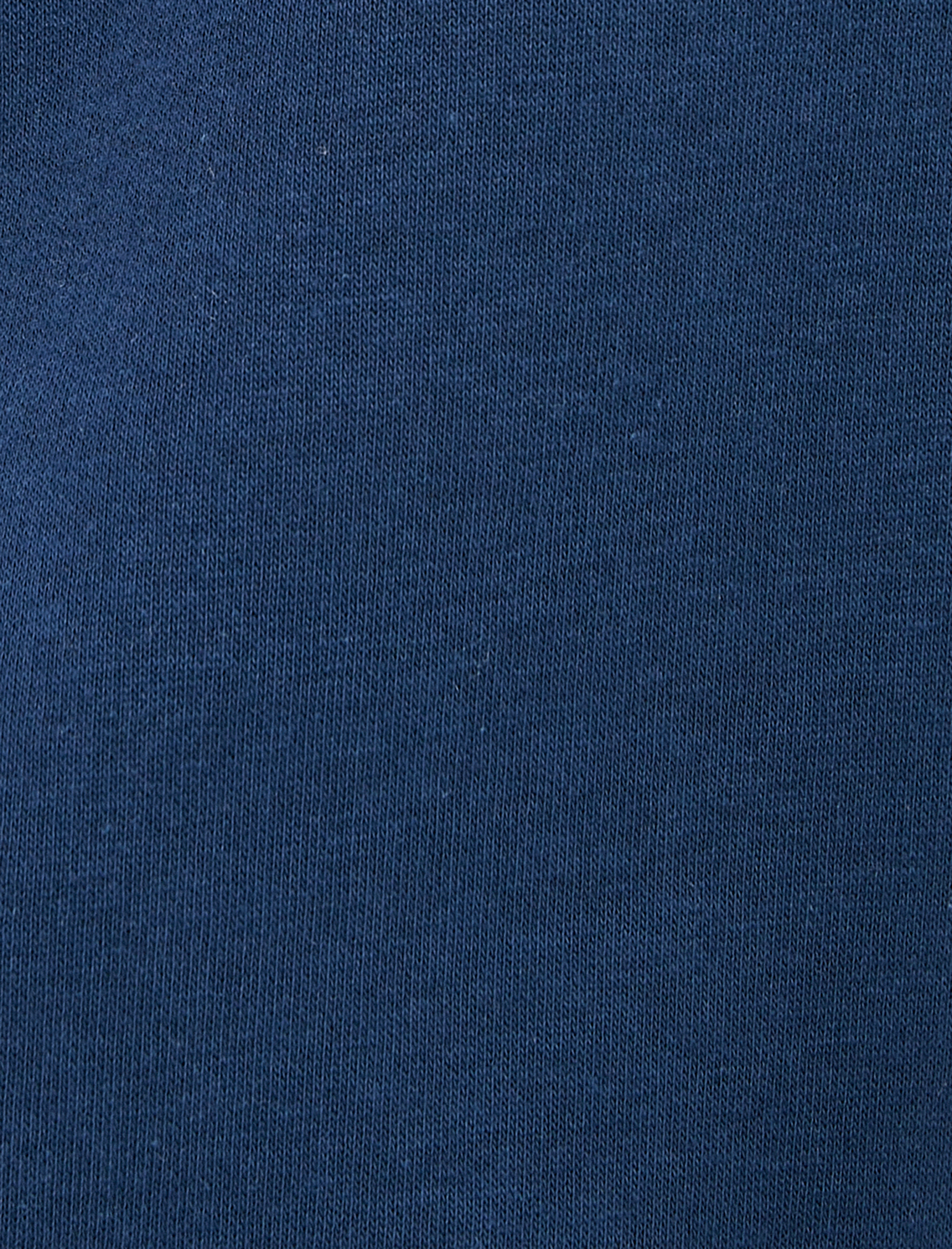   Yarım Fermuarlı Yaka Basic Şardonlu Pamuk Karışımlı Uzun Kollu Sweatshirt