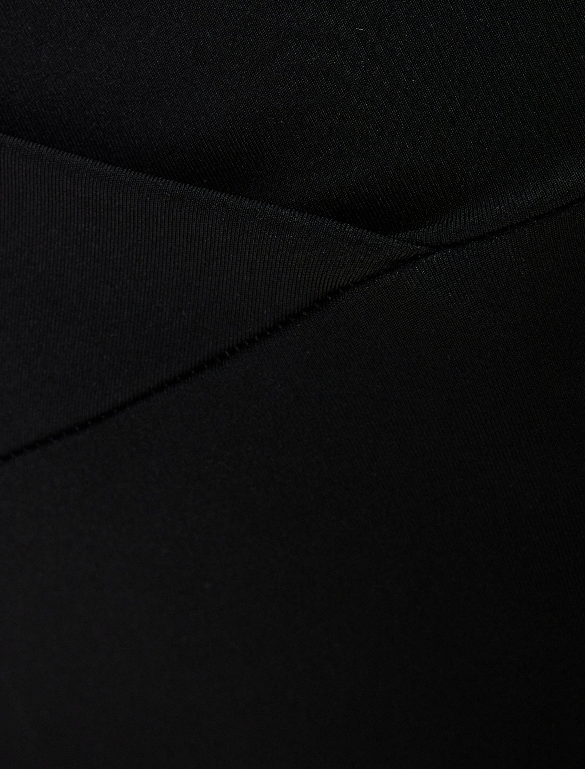   Spor Tayt Bel Detaylı Slim Fit Bilek Boy Yüksek Bel İnterlok