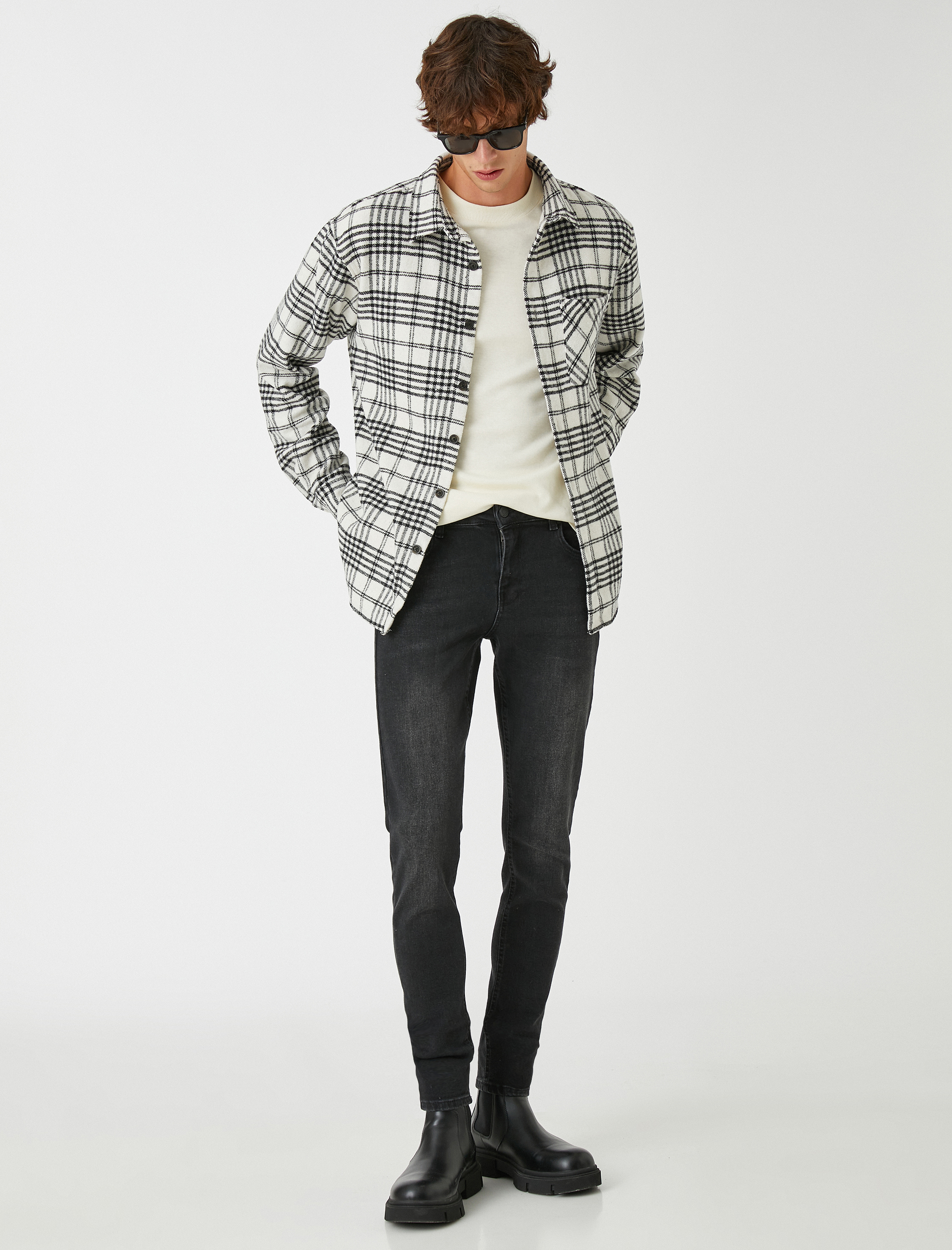 Skinny Fit Kot Pantolon - Michael Jean