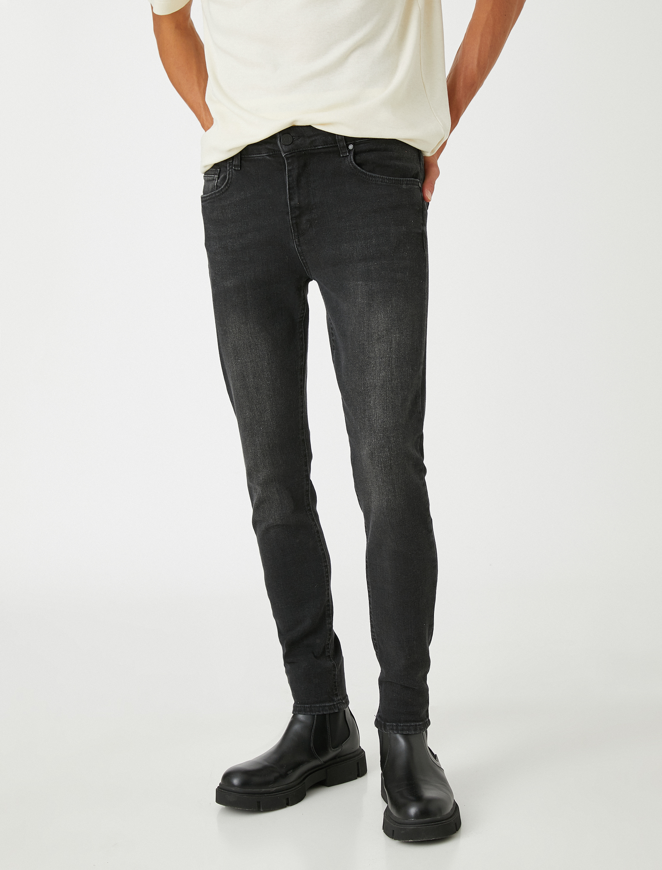 Skinny Fit Kot Pantolon - Michael Jean