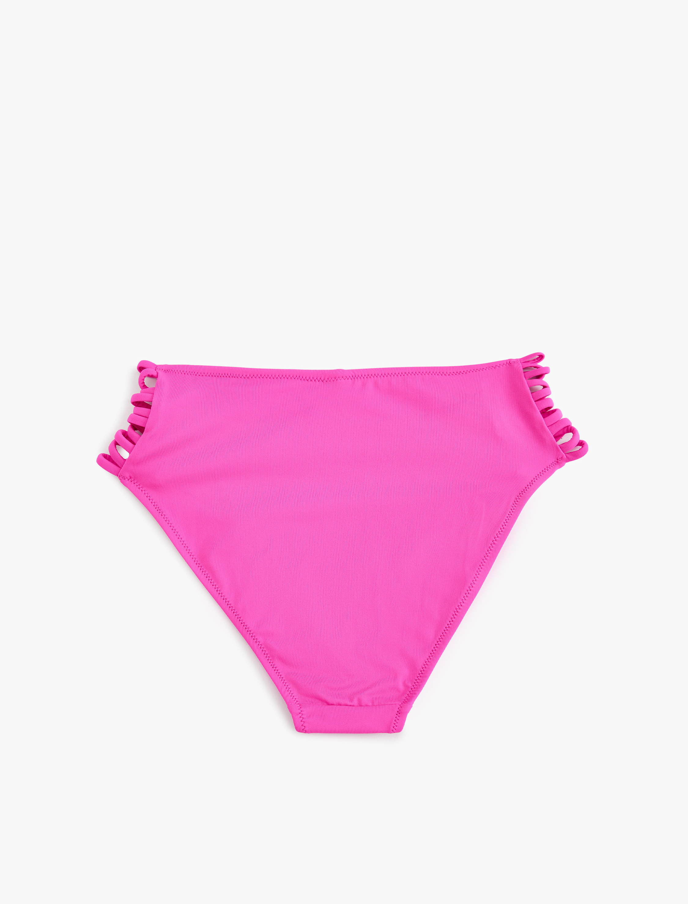   Yüksek Bel Bikini Altı Yanları İpli