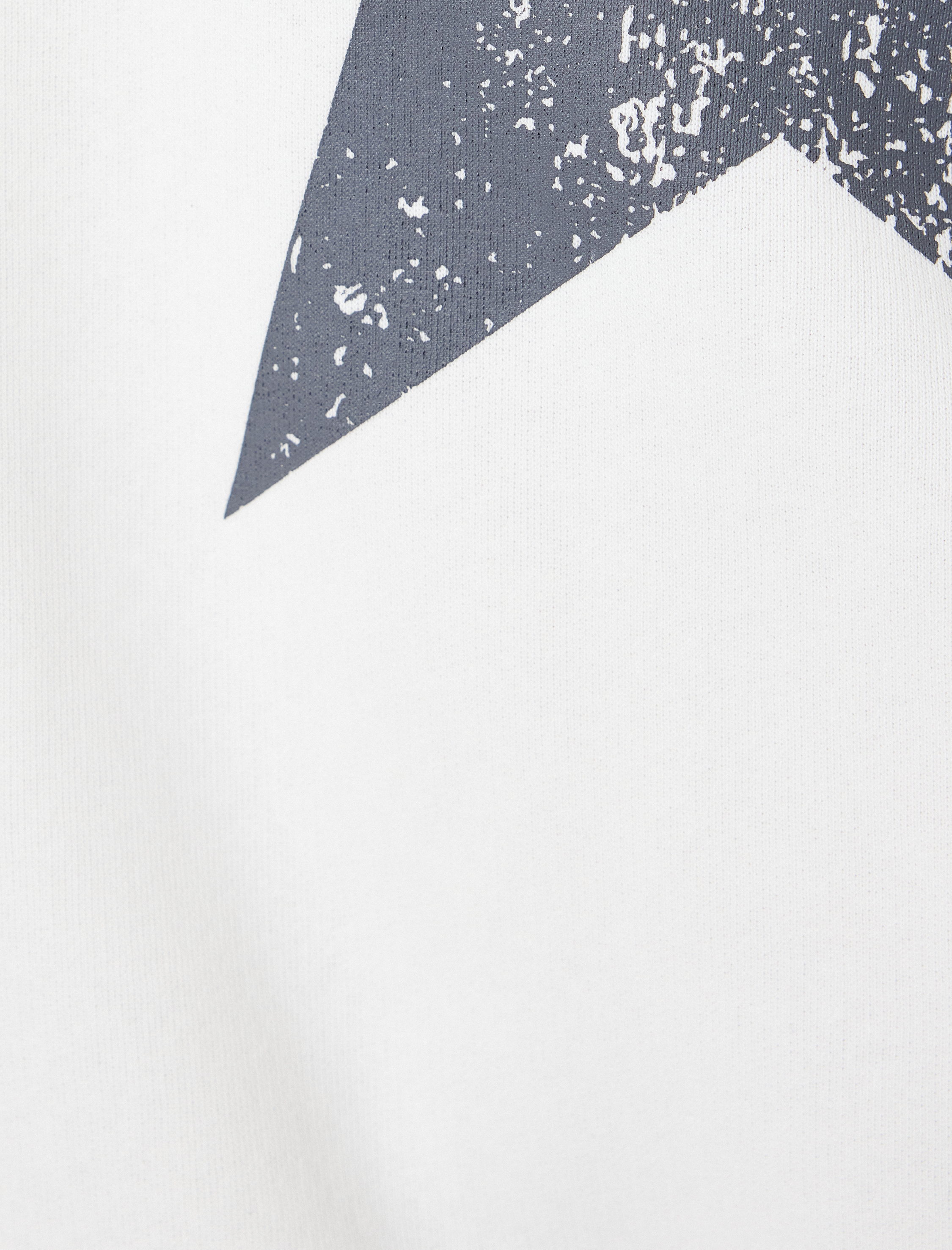   Oversize Kapüşonlu Sweatshirt Arkası Baskılı Uzun Kollu Şardonlu