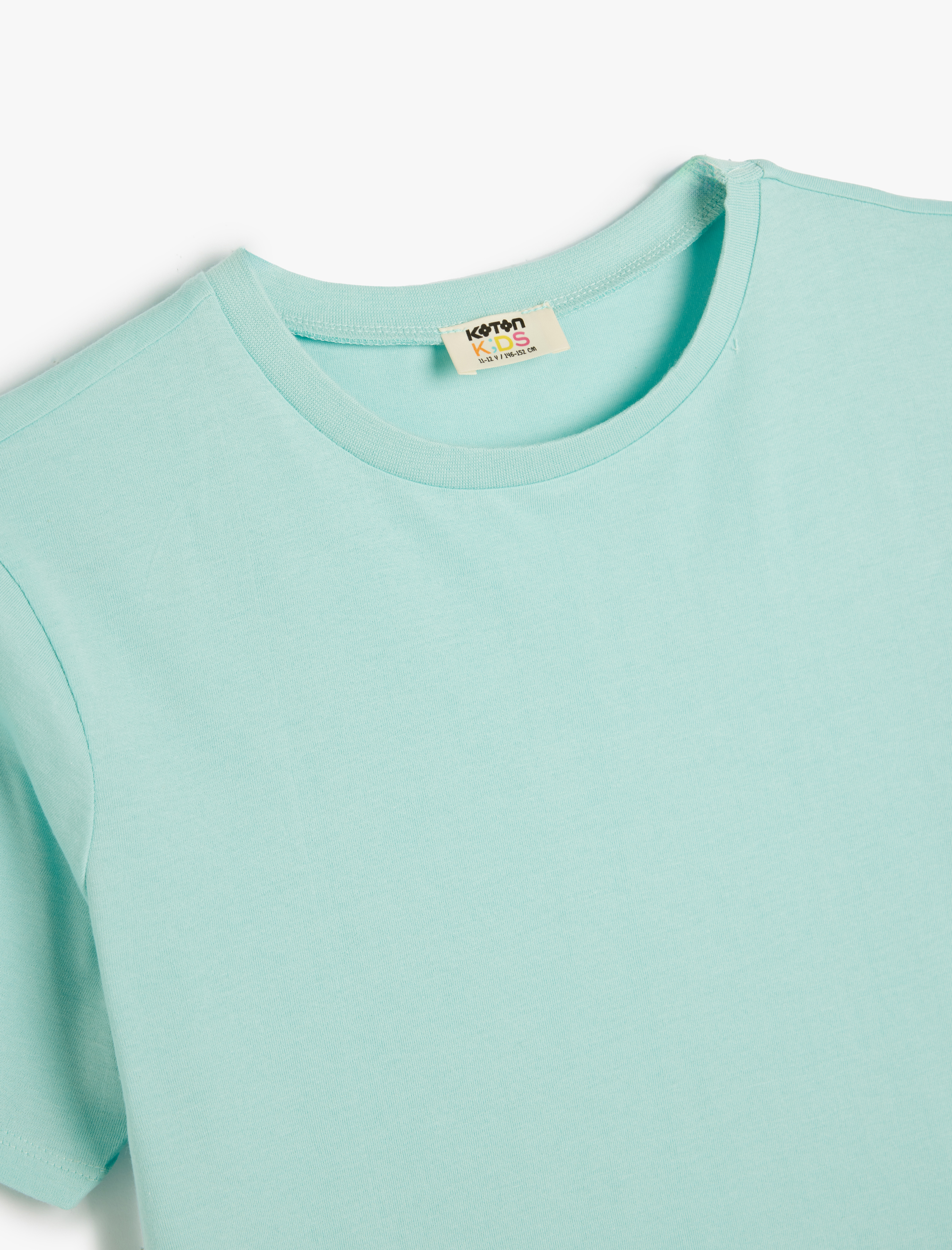  Erkek Çocuk Basic Tişört Seti Kısa Kollu Bisiklet Yaka Pamuklu