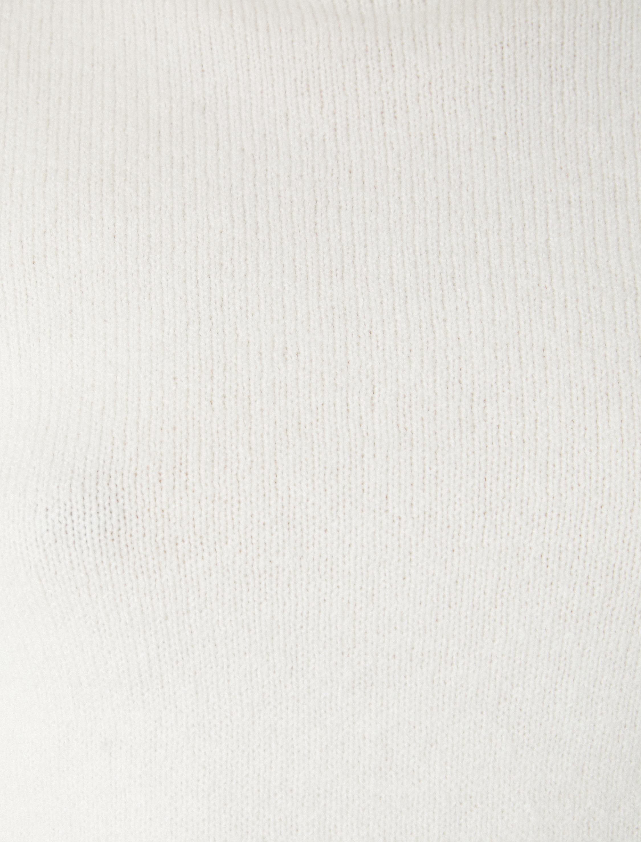   Hafif Dik Yaka Crop Triko Kazak