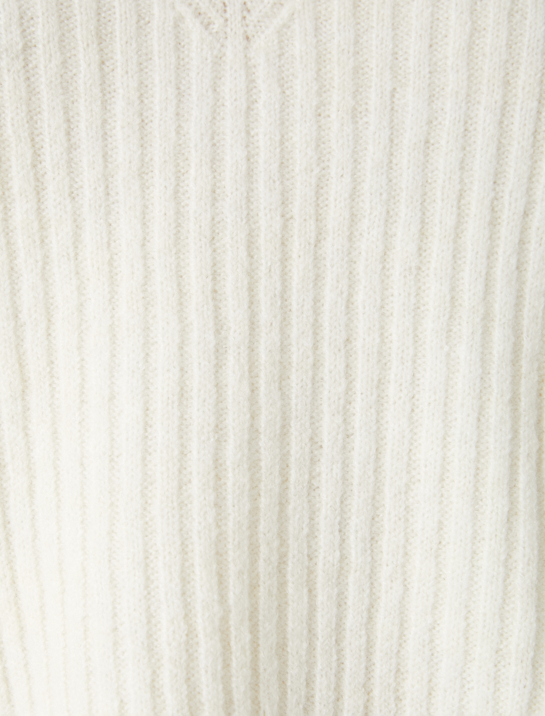   Yumuşak Dokulu Uzun Kollu Basic V Yaka Oversize Triko Kazak