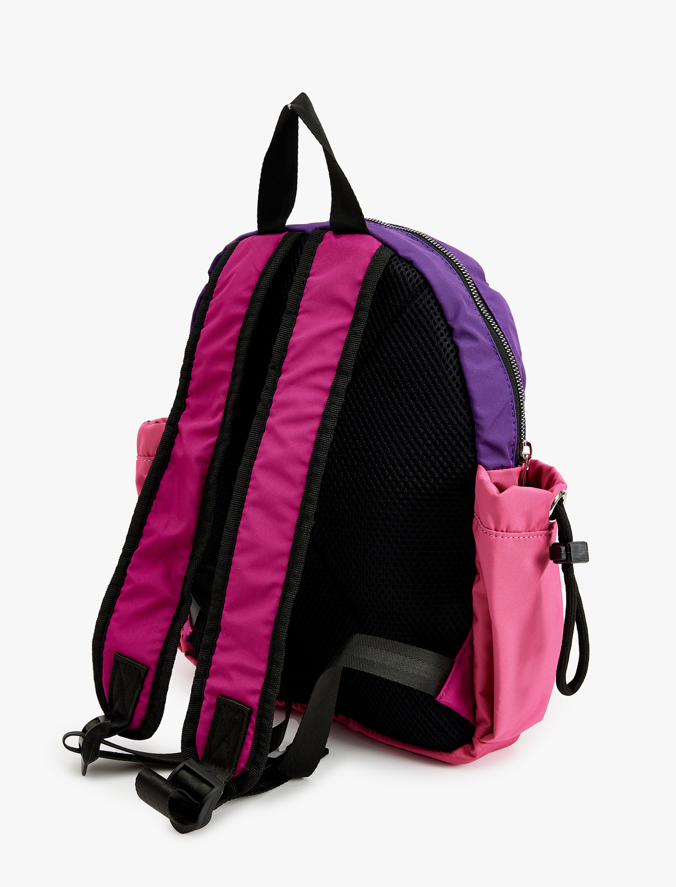  Kız Çocuk Cep Detaylı Fermuar Kapamalı Okul Çantası