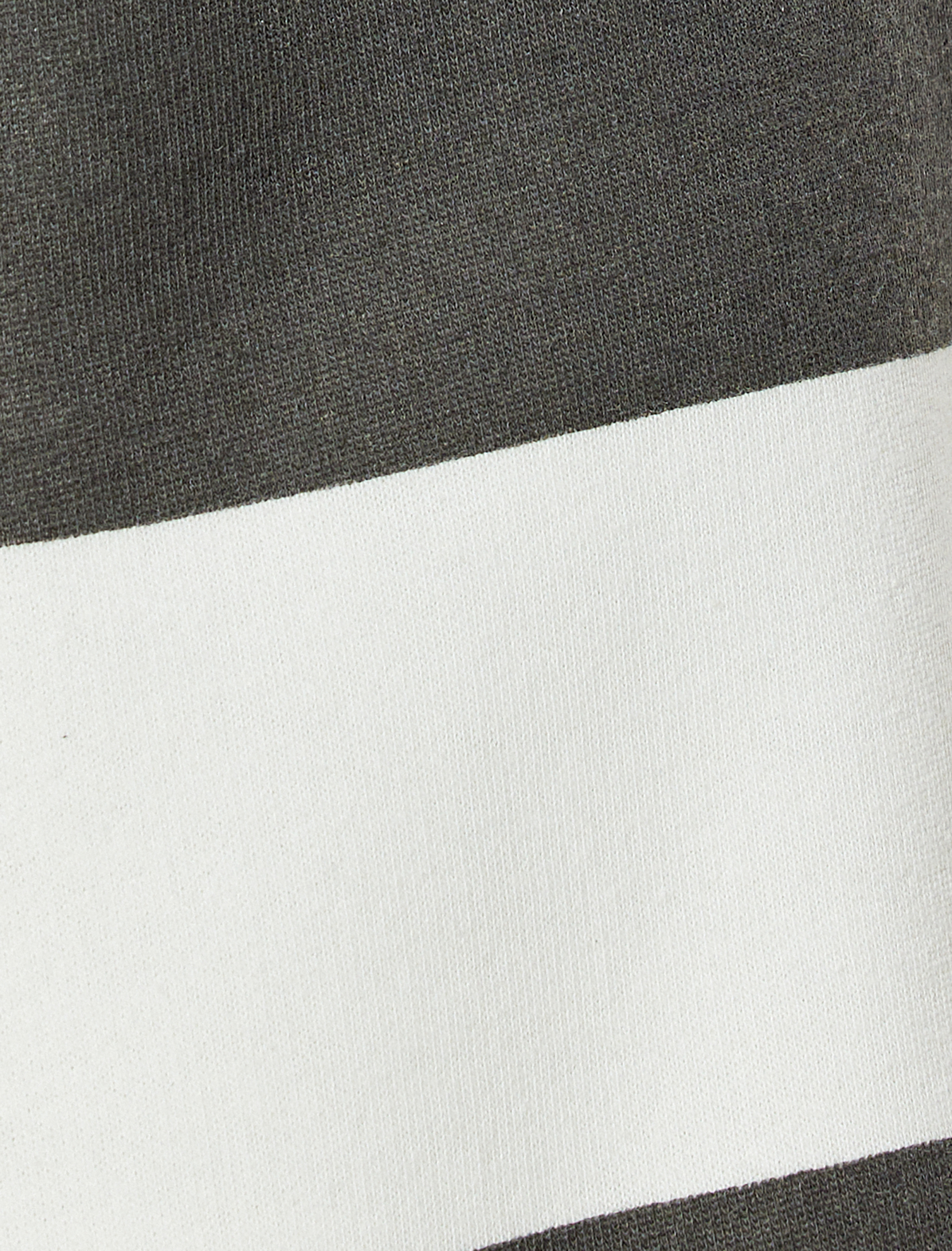   Şardonlu Oversize Sweatshirt Bisiklet Yaka Uzun Kollu Renk Bloklu