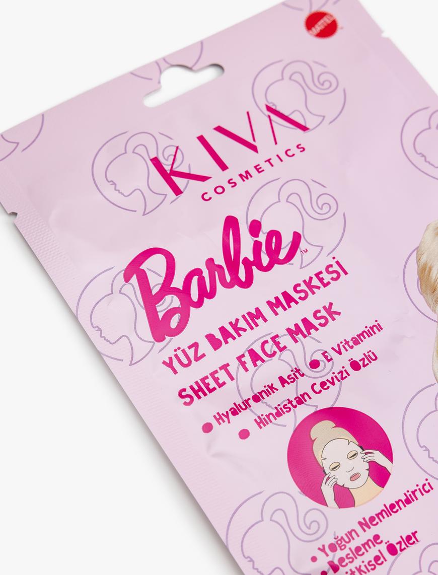  Kadın Barbie Lisanslı Yüz Bakım Maskesi