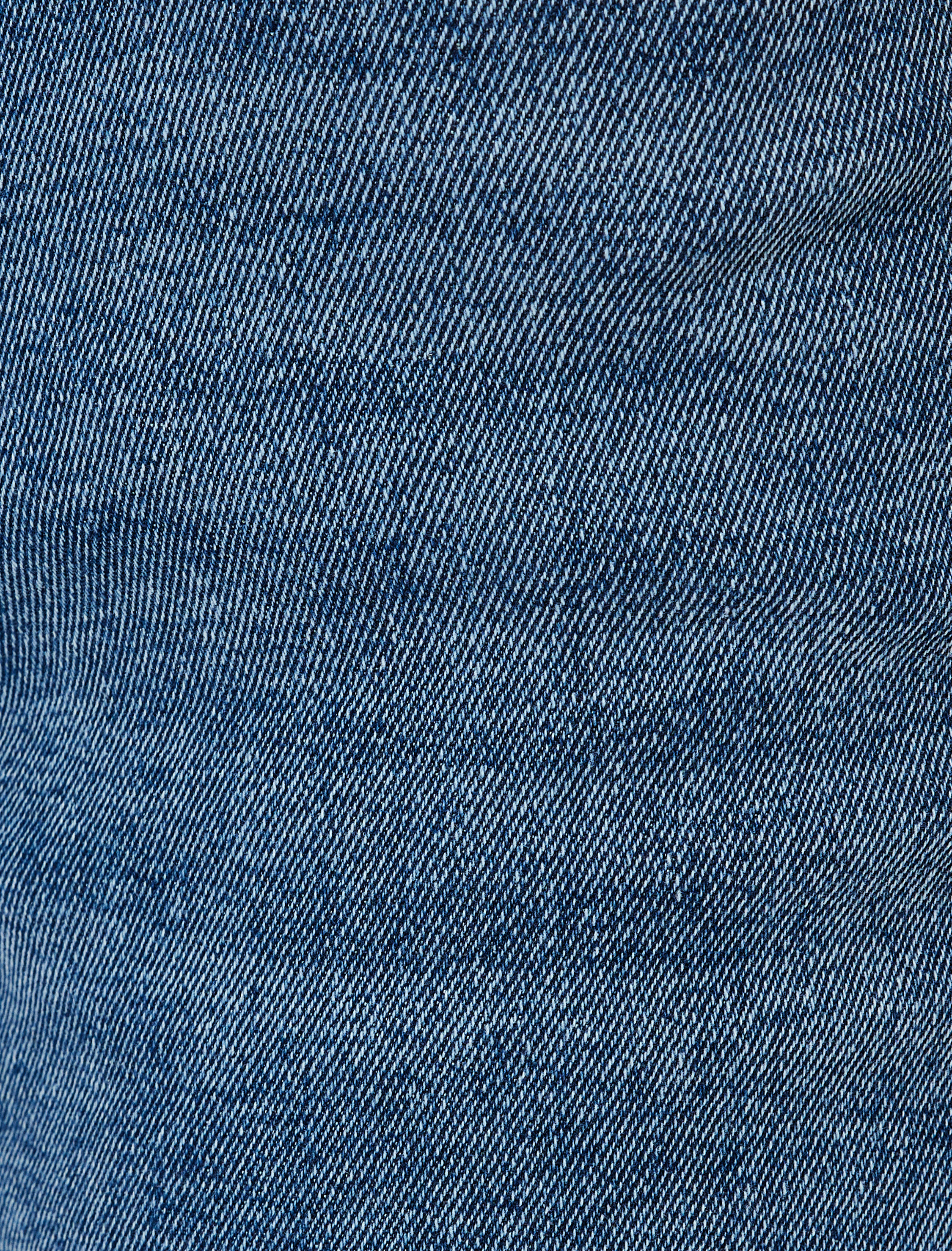   Slim Fit Kot Pantolon Düz Paça Standart Bel - Slim Straight Fit Jeans