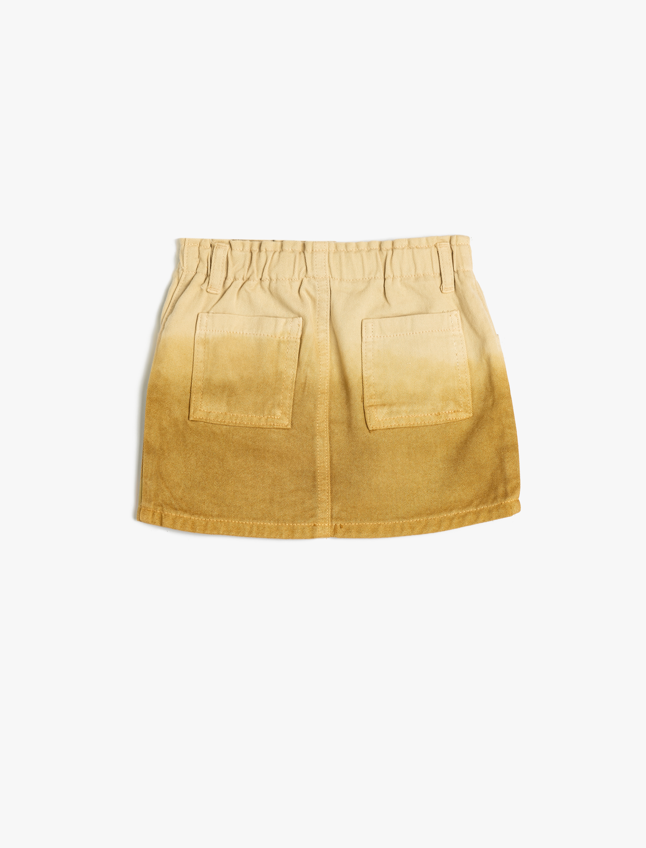  Kız Bebek Etek Yüksek Bel Cep Detaylı Beli Lastikli Pamuklu