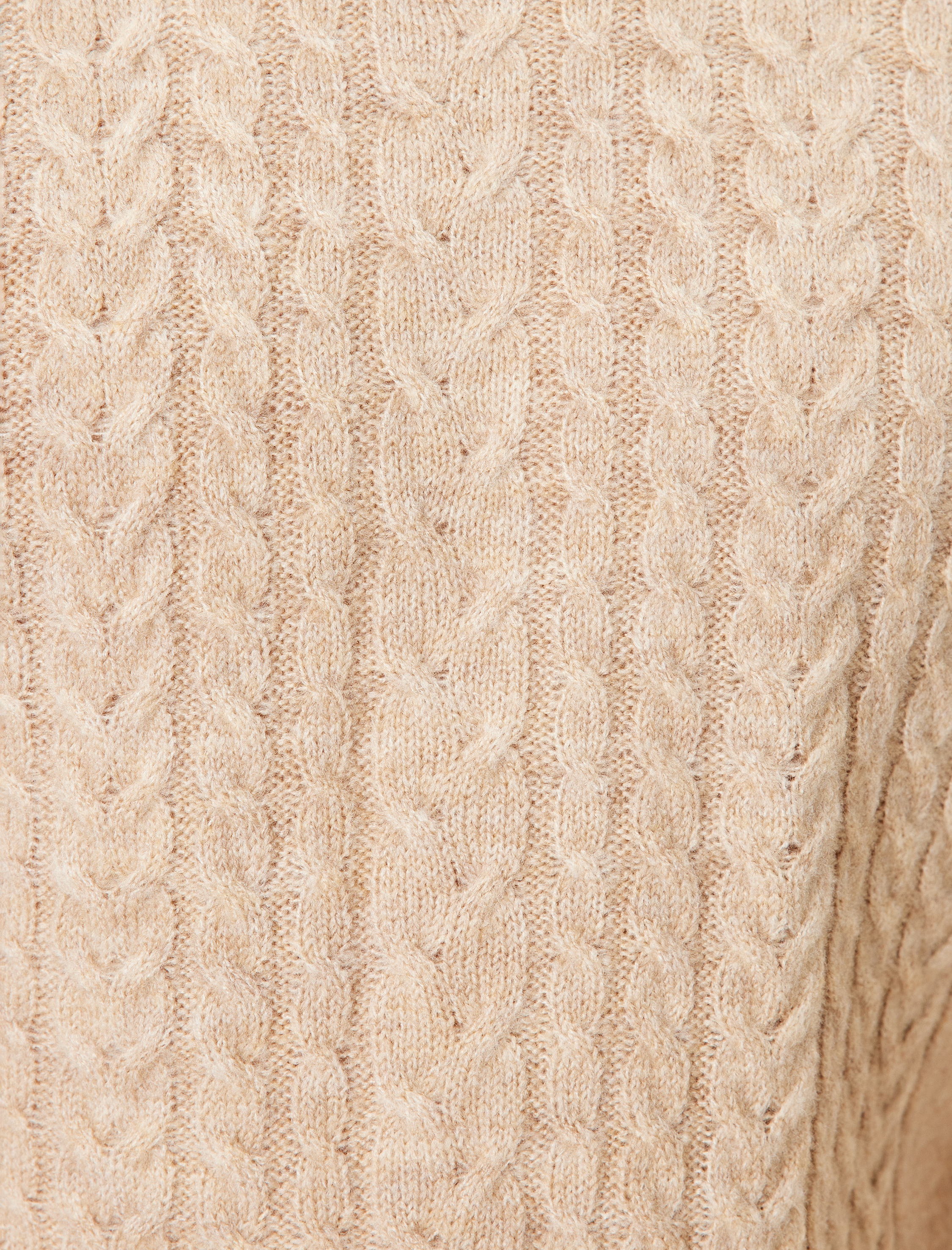   Triko Kazak Dokulu Yarım Balıkçı Yaka Basic Uzun Kollu