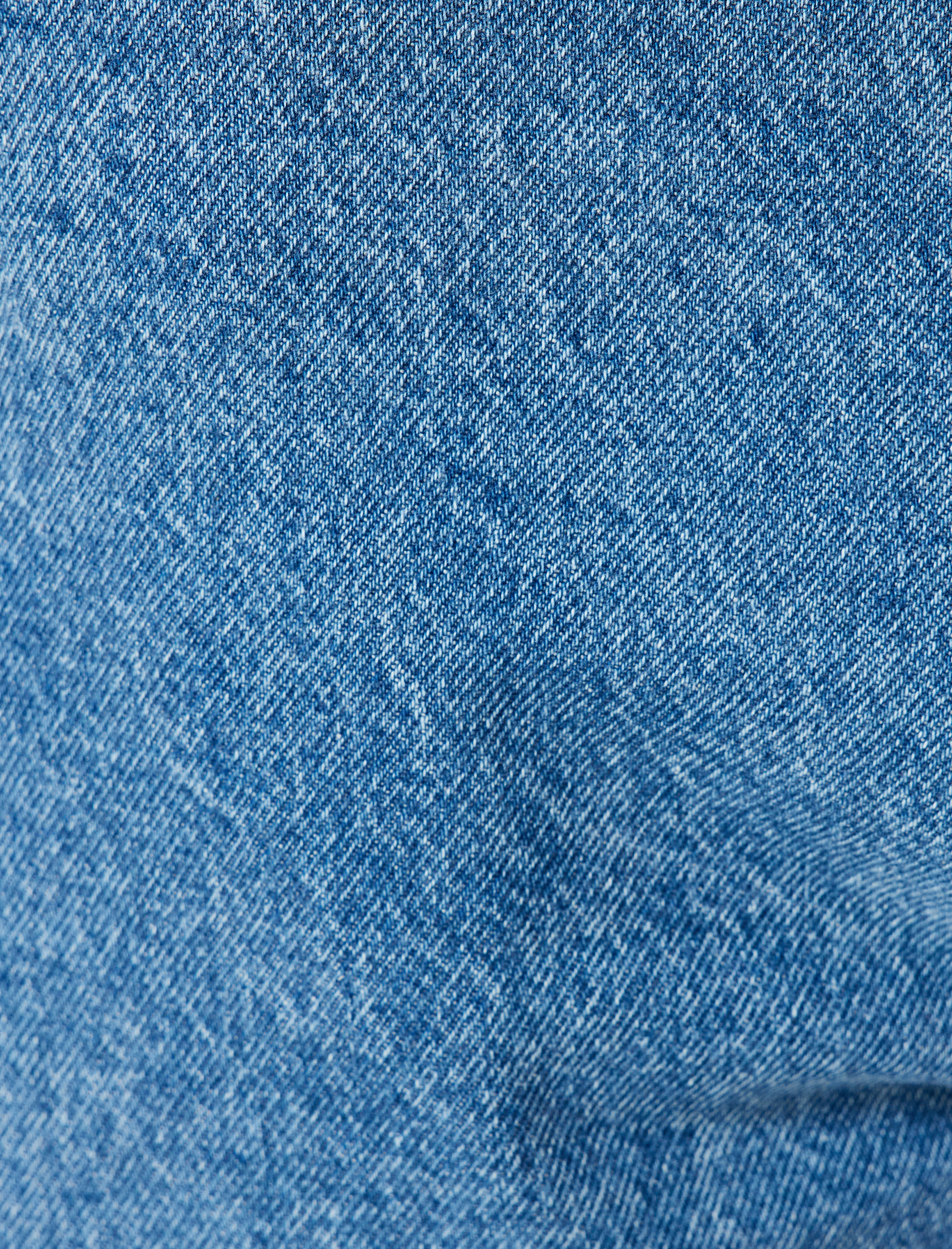 Düz Paça Pamuklu Standart Bel Straight Fit Kot Pantolon - Mark Jean