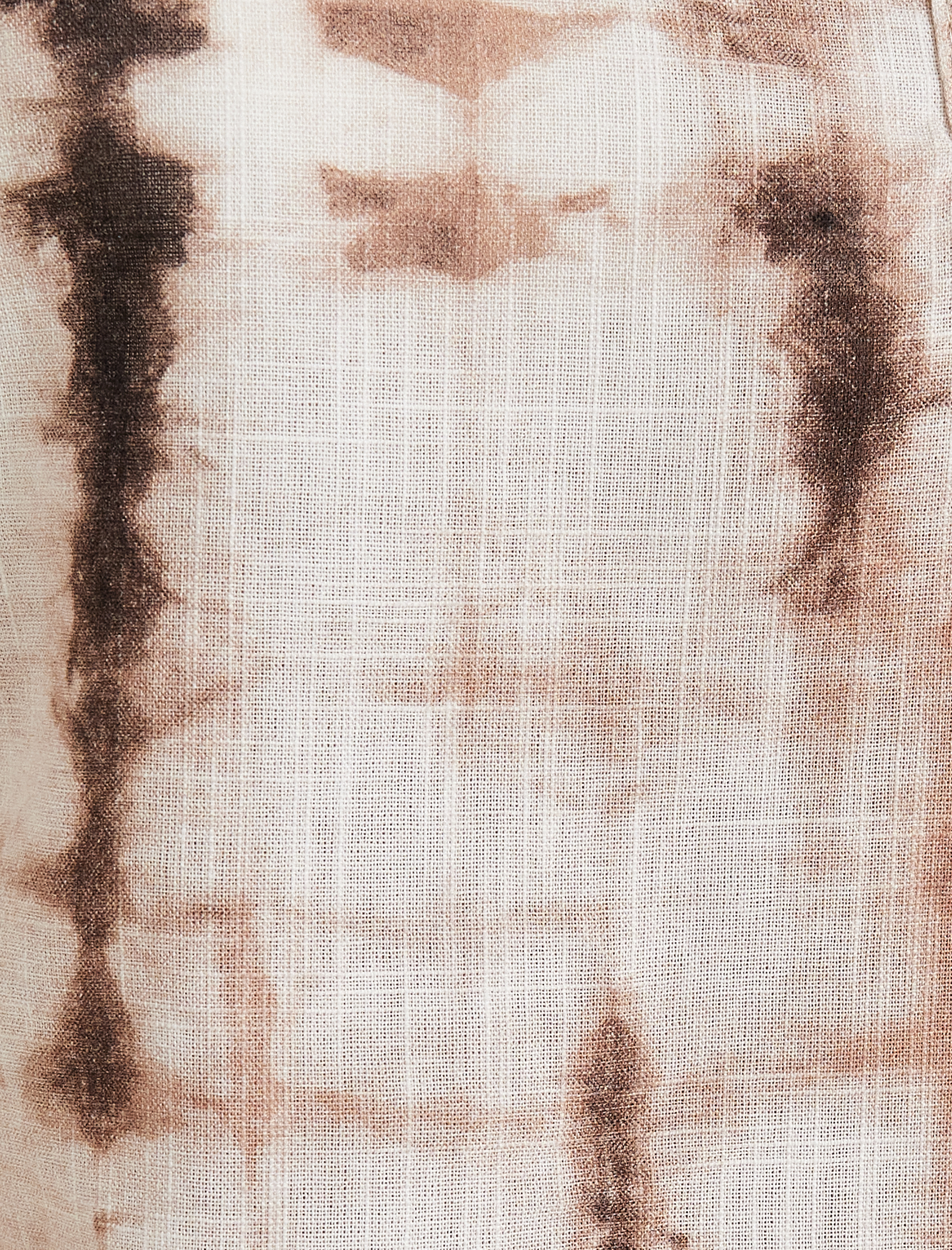   Koton X Şahika Ercümen - Crop Polo Yaka Tişört Kısa Kollu Batik Desenli