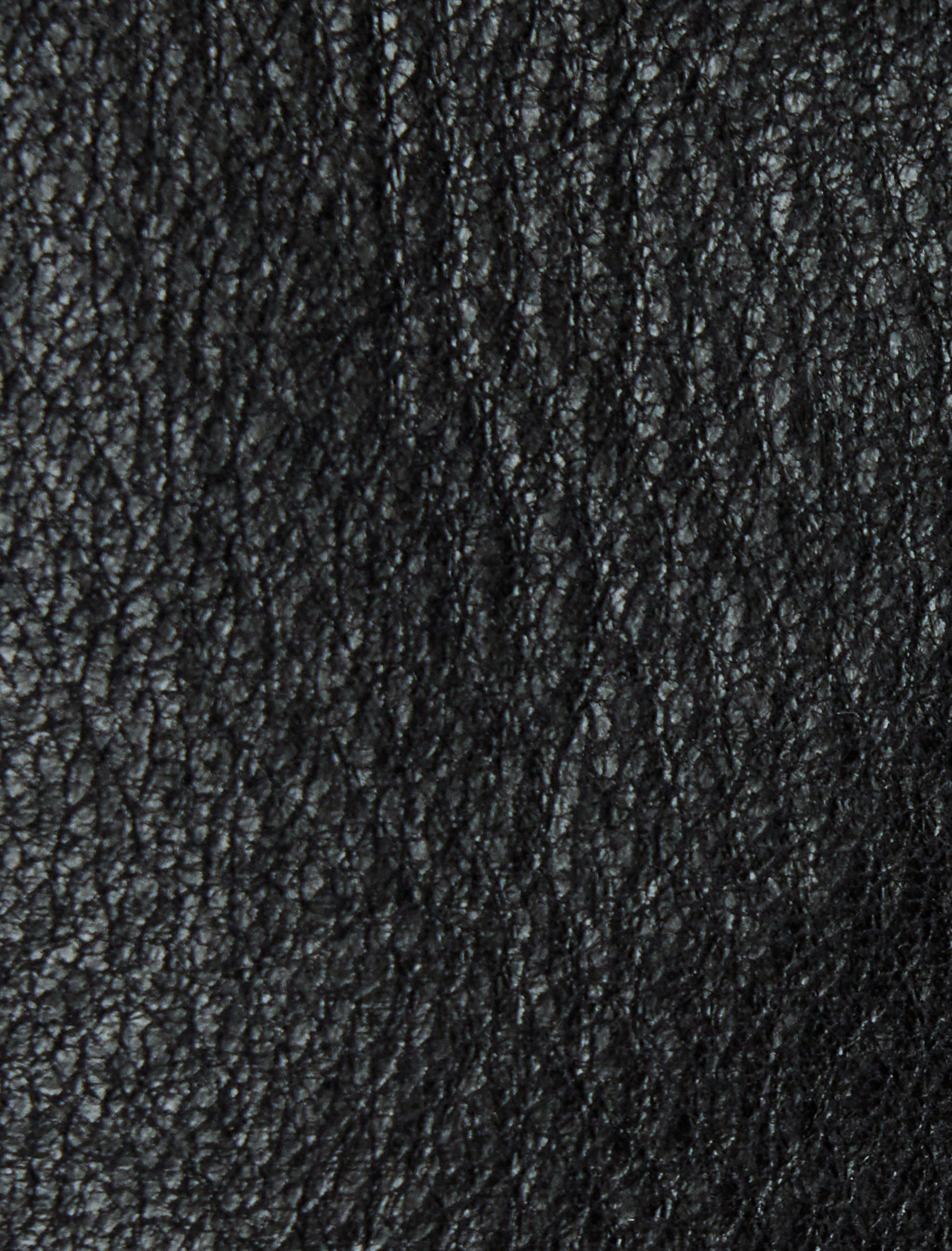   Fermuarlı Cepli Rahat Kalıp Yakası Suni Kürk Detaylı Suni Deri Biker Ceket