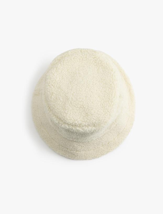Peluş Bucket Şapka_1