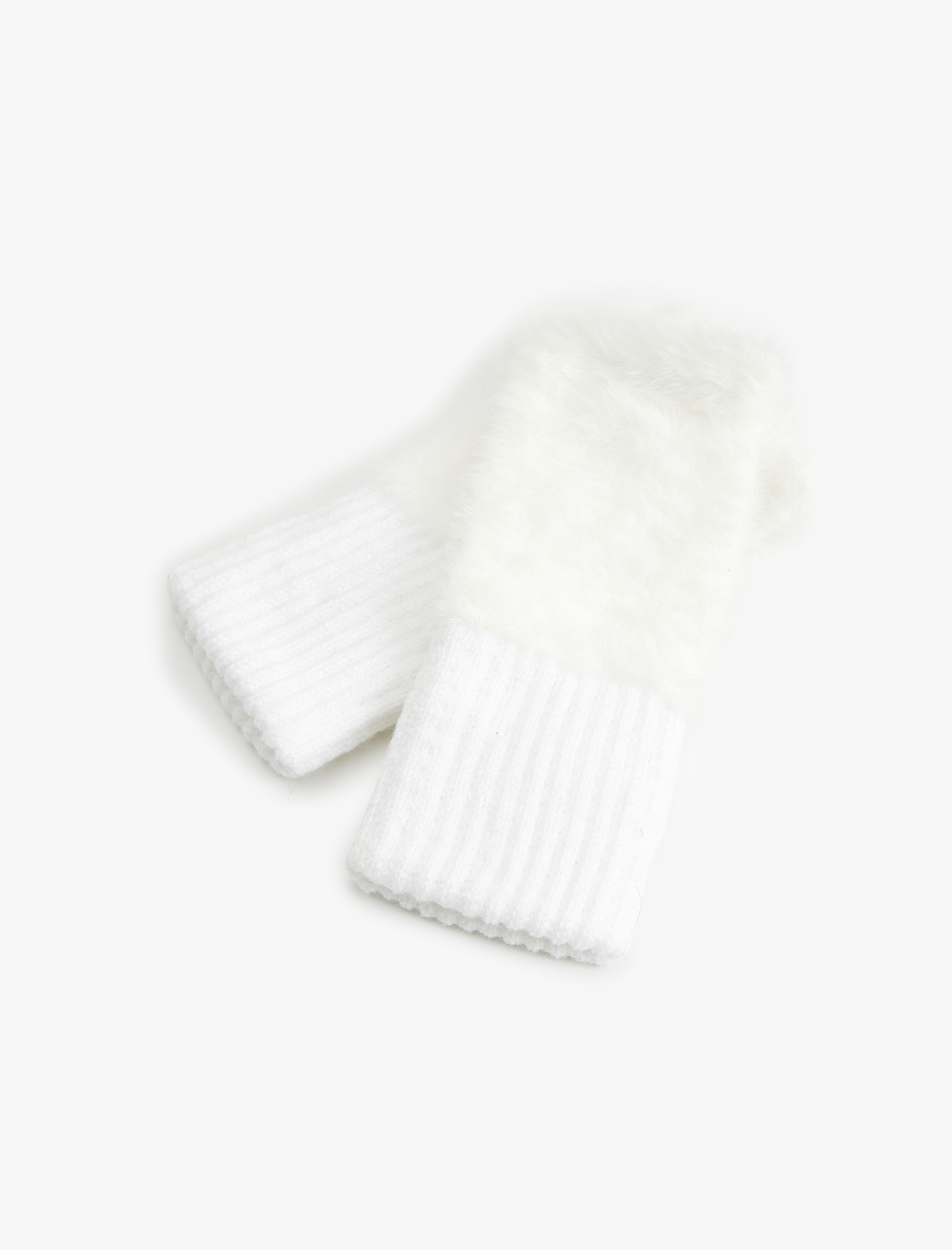  Kadın Örgü Eldiven Kesik Parmaksız