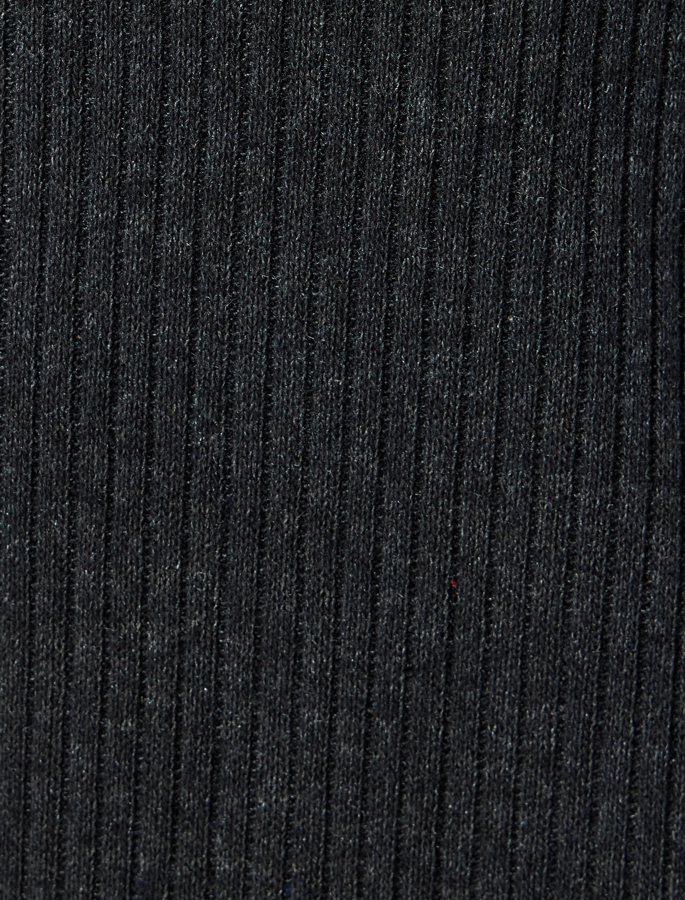 Triko Kumaş Detaylı Uzun Kollu Klasik Yaka Gömlek