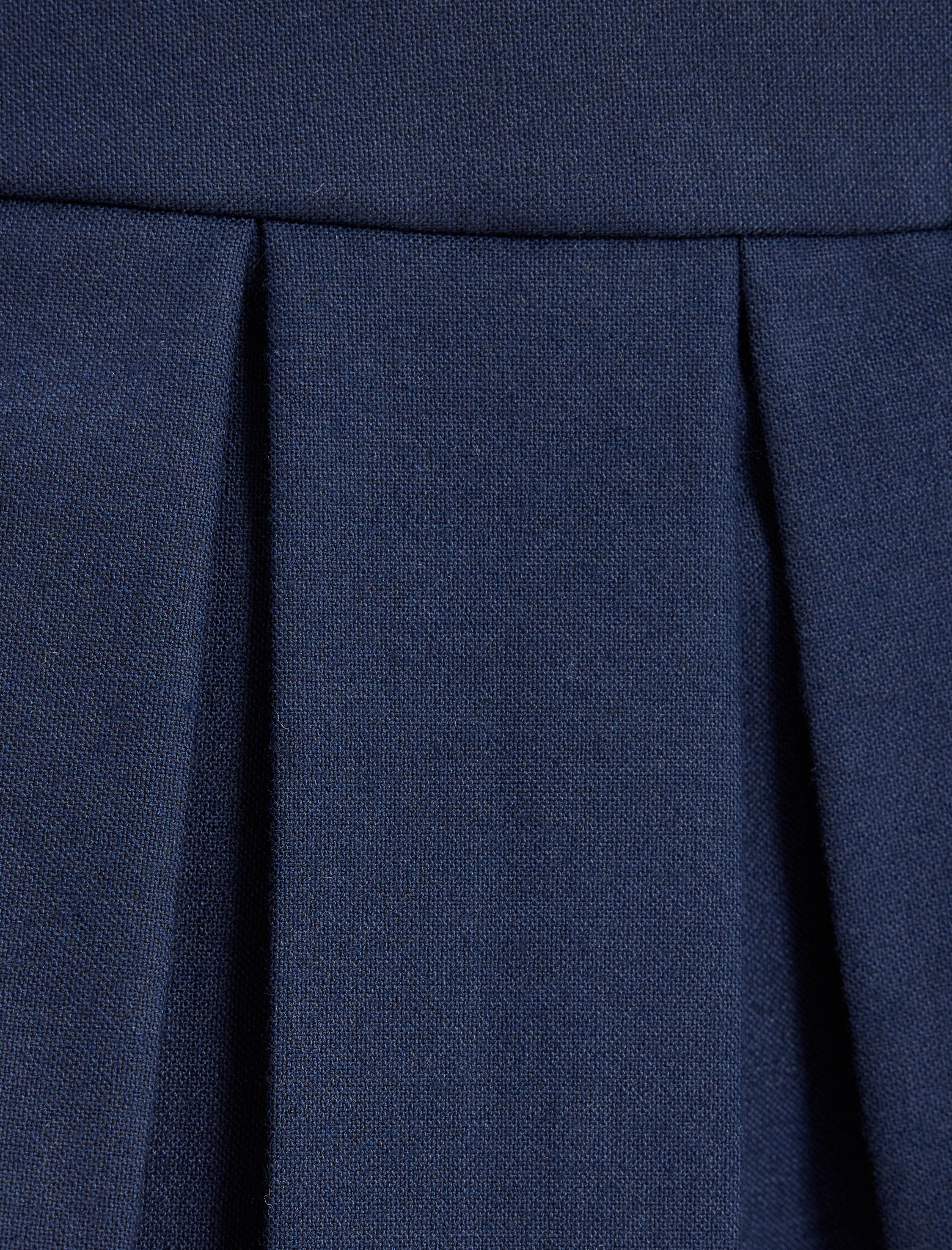   Mini Pileli Şort Etek Standart Bel