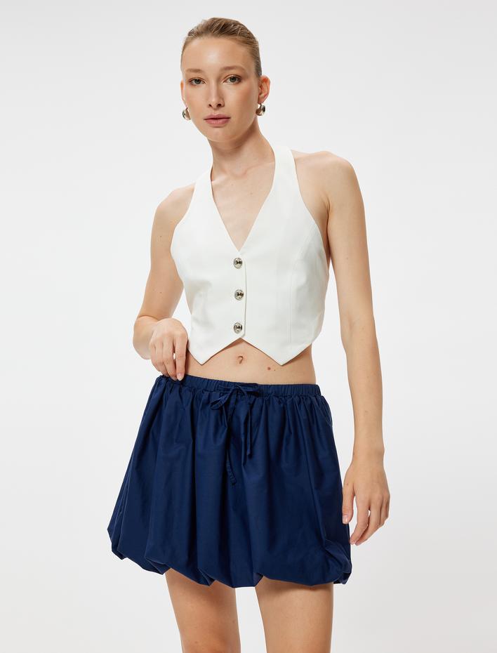  Mini Balon Etek Beli Bağlamalı Pamuklu