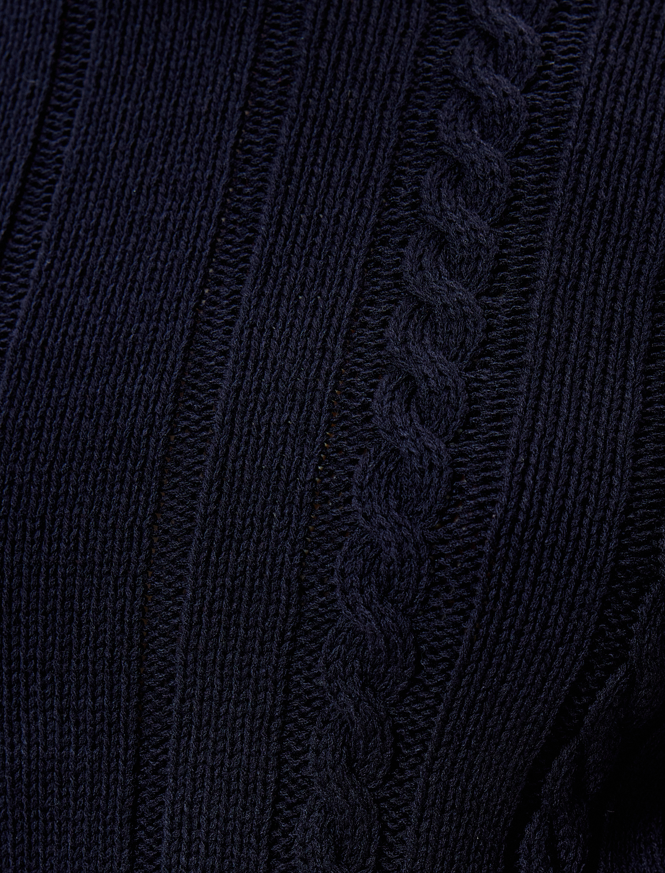   Saç Örgü Kazak Uzun Kollu Bisiklet Yaka