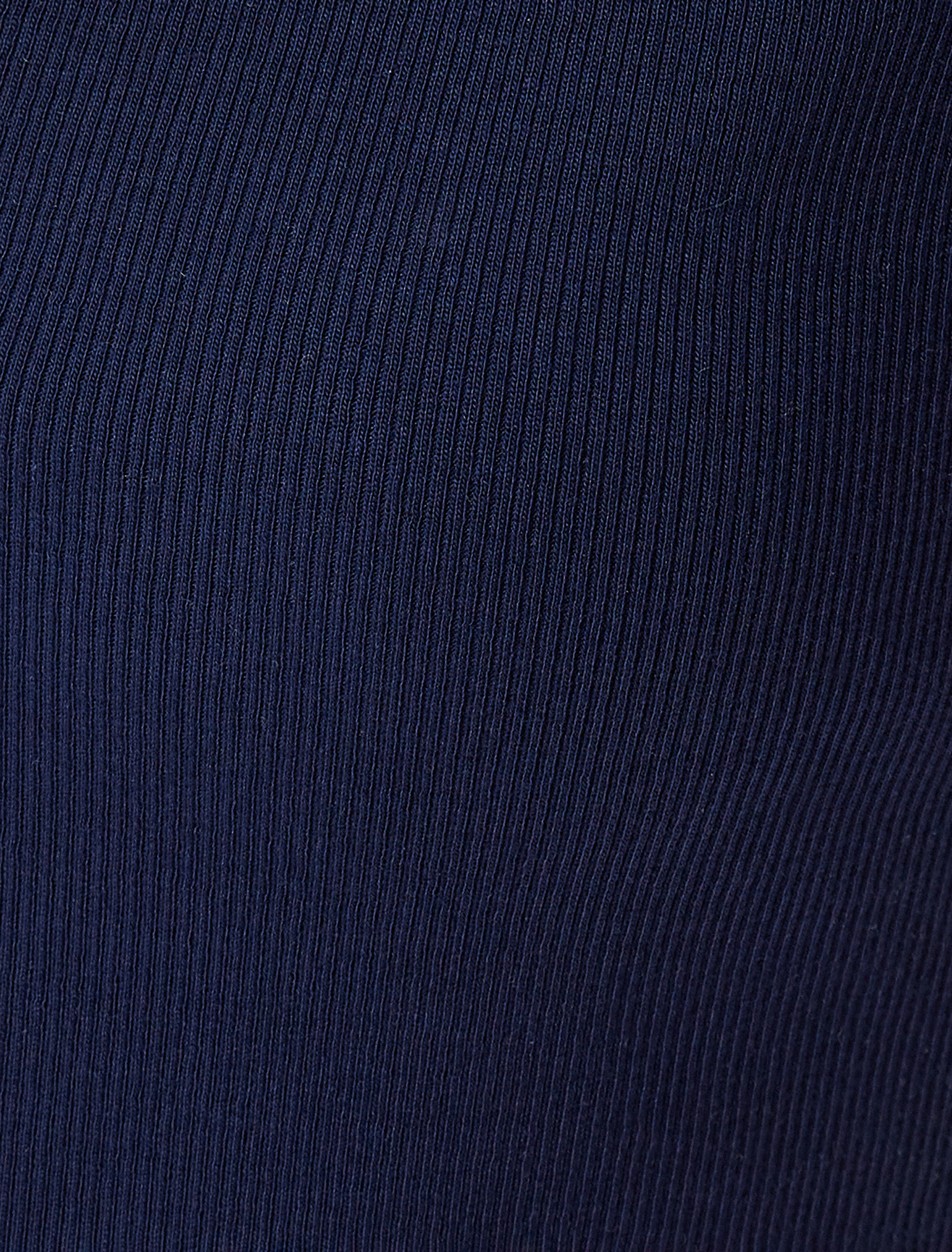   Crop Tişört Polo Yaka Düğmeli Kısa Kollu Biyeli Slim Fit