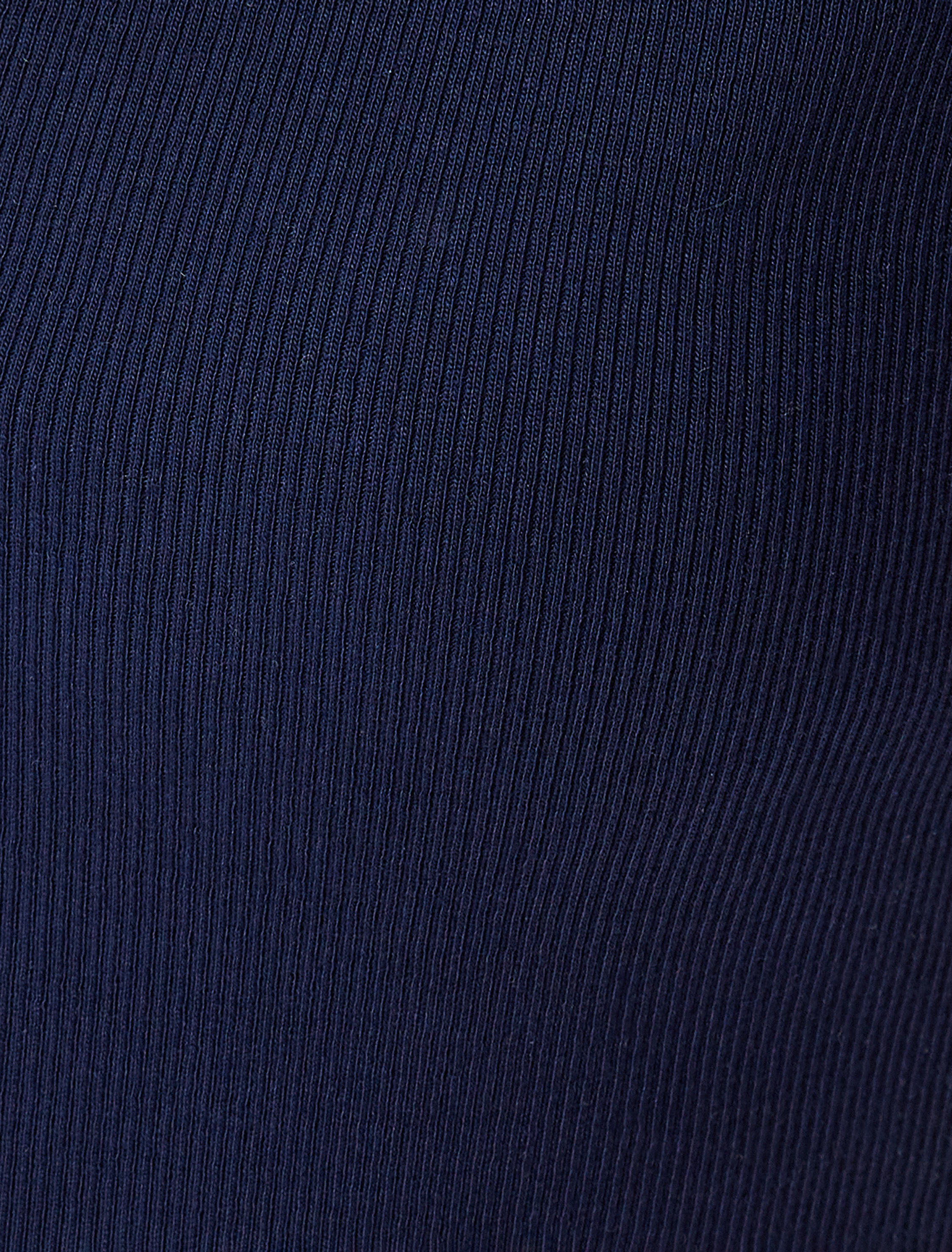   Crop Tişört Polo Yaka Düğmeli Kısa Kollu Biyeli Slim Fit