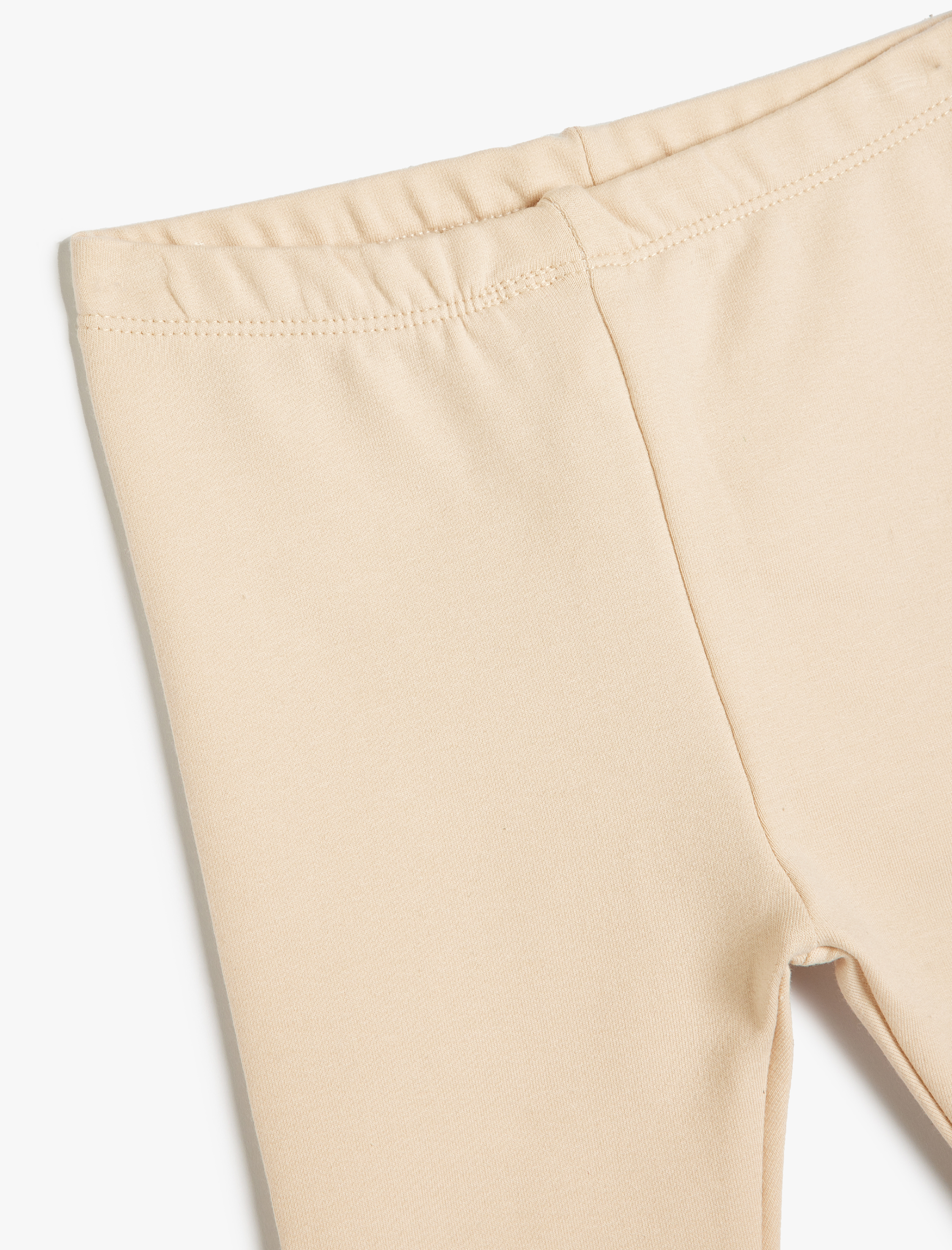  Kız Bebek Kışlık Tayt Beli Lastikli Şardonlu Pamuklu Şardonlu