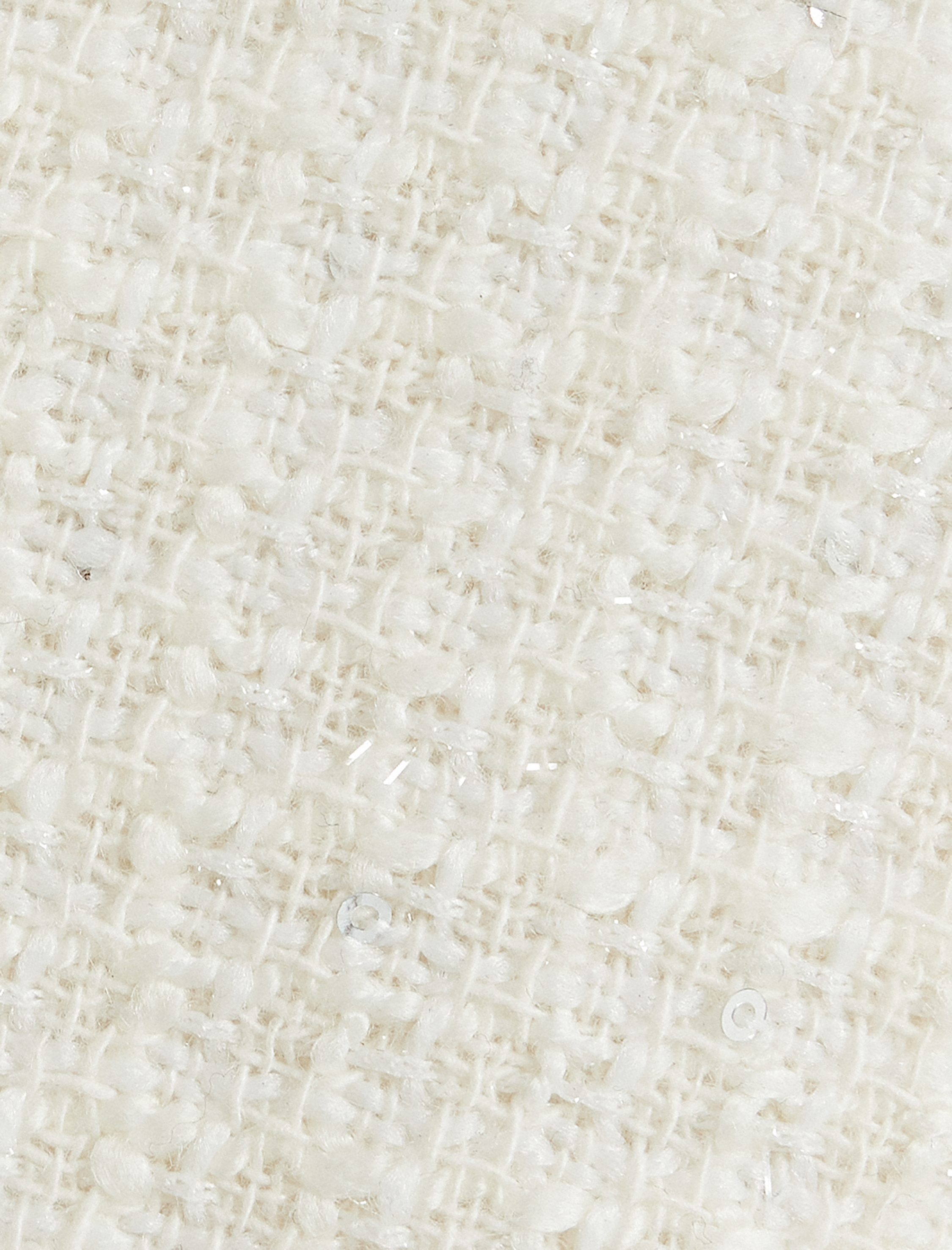   Parıltılı Yuvarlak Yaka Cepli Çıt Çıt Düğme Detaylı Kısa Tüvit Ceket