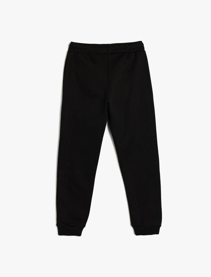 Erkek Çocuk Basic Jogger Eşofman Altı Beli Bağlamalı Cepli