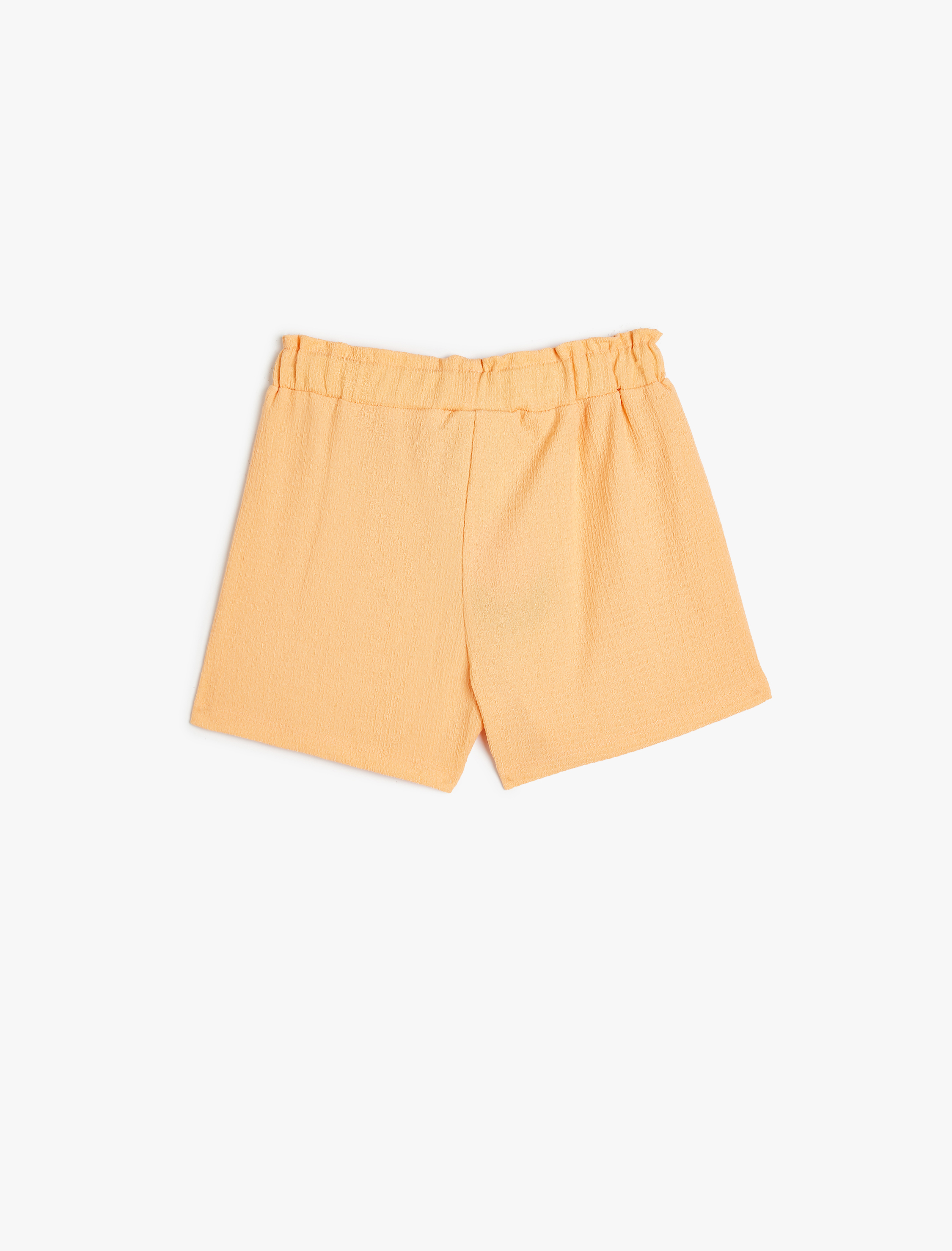  Kız Bebek Basic Şort Beli Lastikli Dokulu