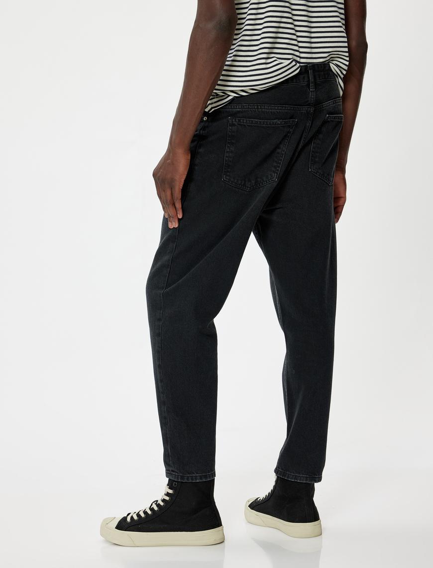   Loose Fit Kot Pantolon - Steve Jean