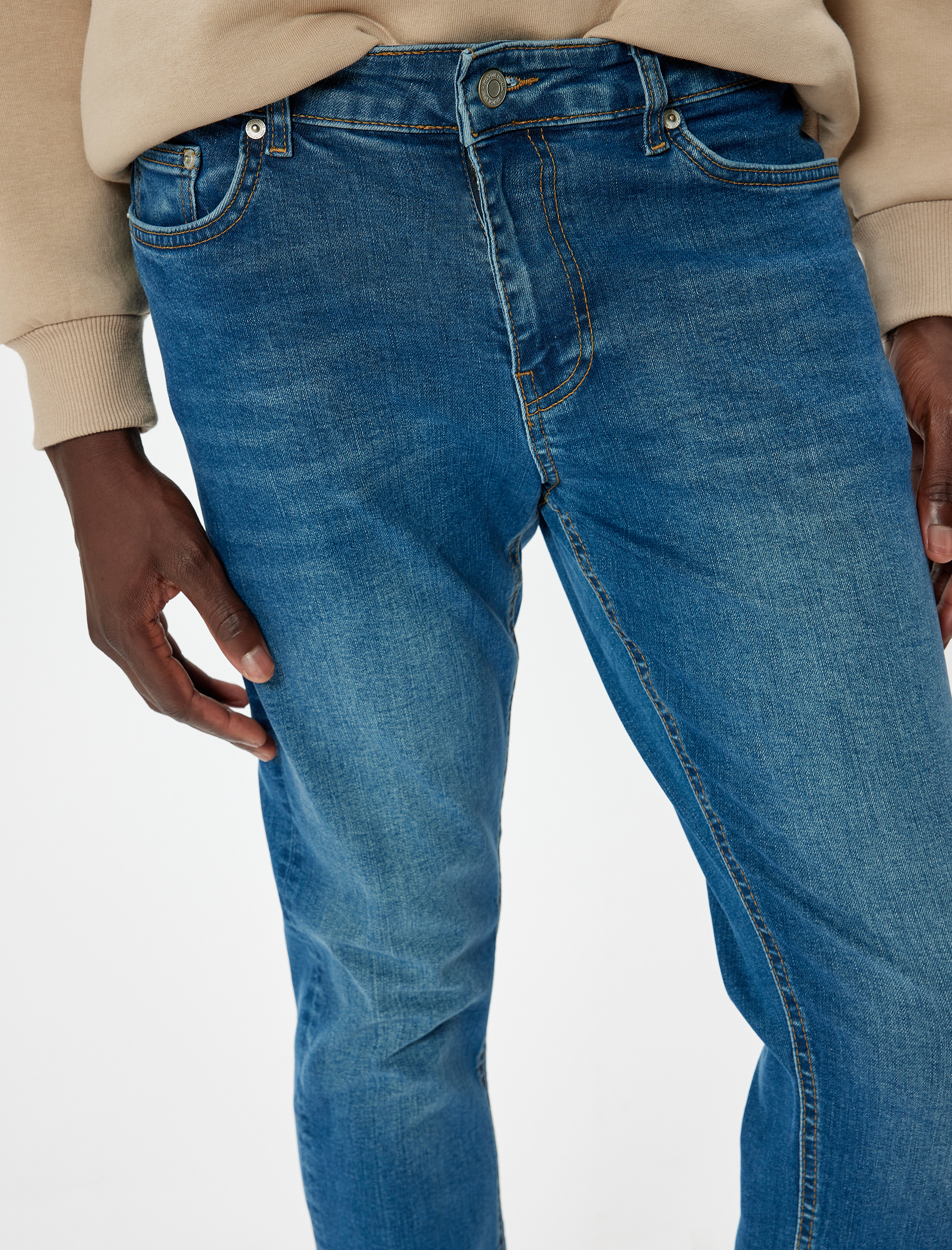   Skinny Fit Standart Bel Kot Pantolon - Michael Jean