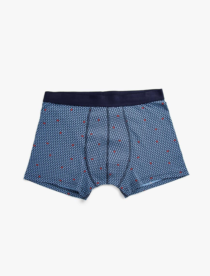   Baskılı Basic Regular Boxer